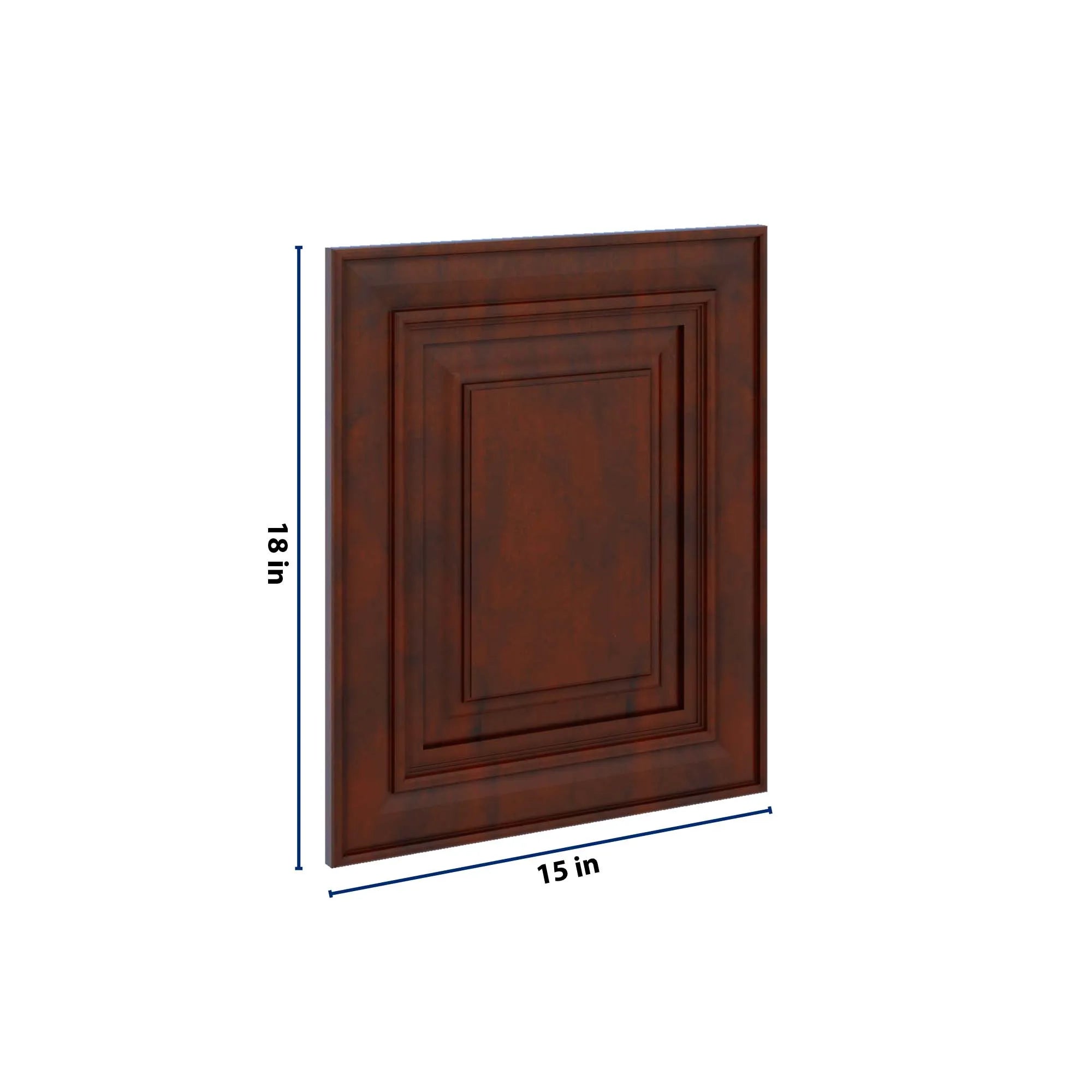 J&K Mahogany J5 Dummy Door Panel 15" W x 18" H