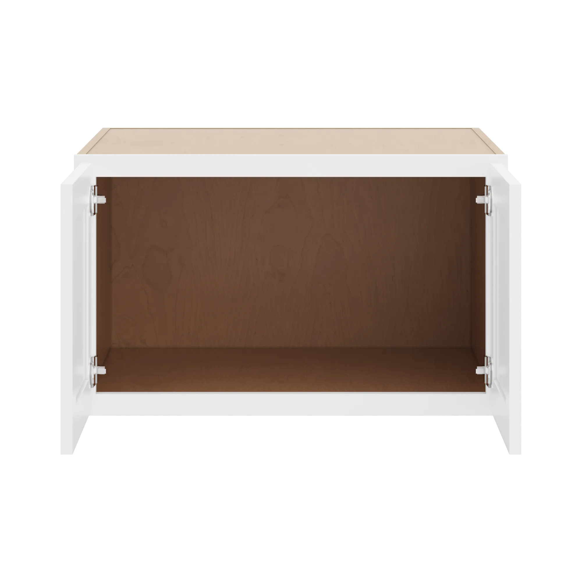 W3018X24 Open Front White