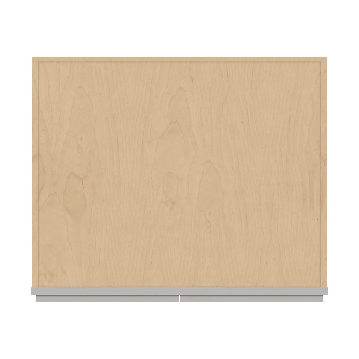 cnc luxor 5 piece misty grey 30 w x 18 h x 24 d double door wall cabinet