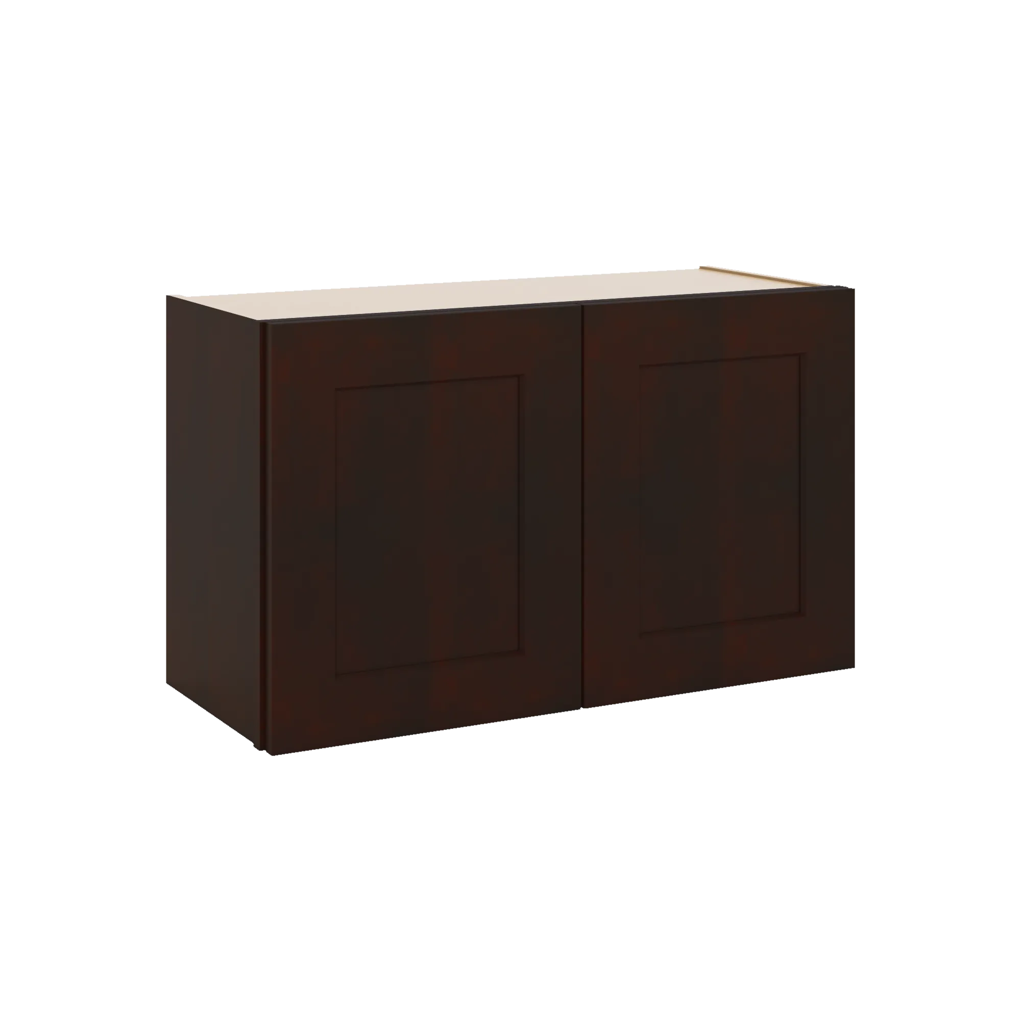 J&K Java Coffee S1 Double Door Wall Cabinet - 30" W x 18" H