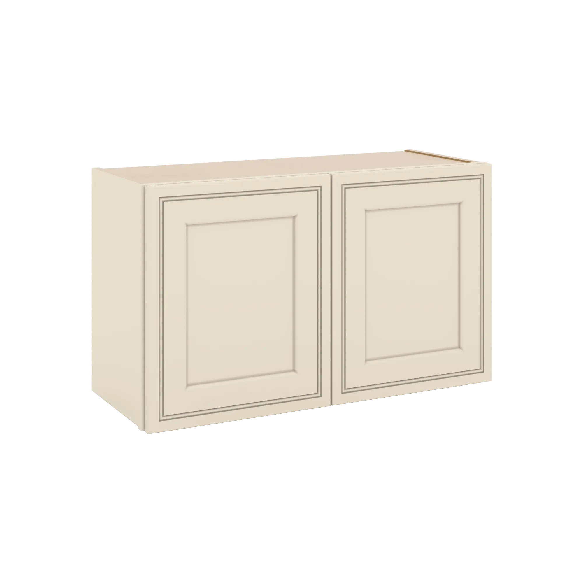 J&K Pearl Glazed H9 Double Door Wall Cabinet - 30" W x 18" H