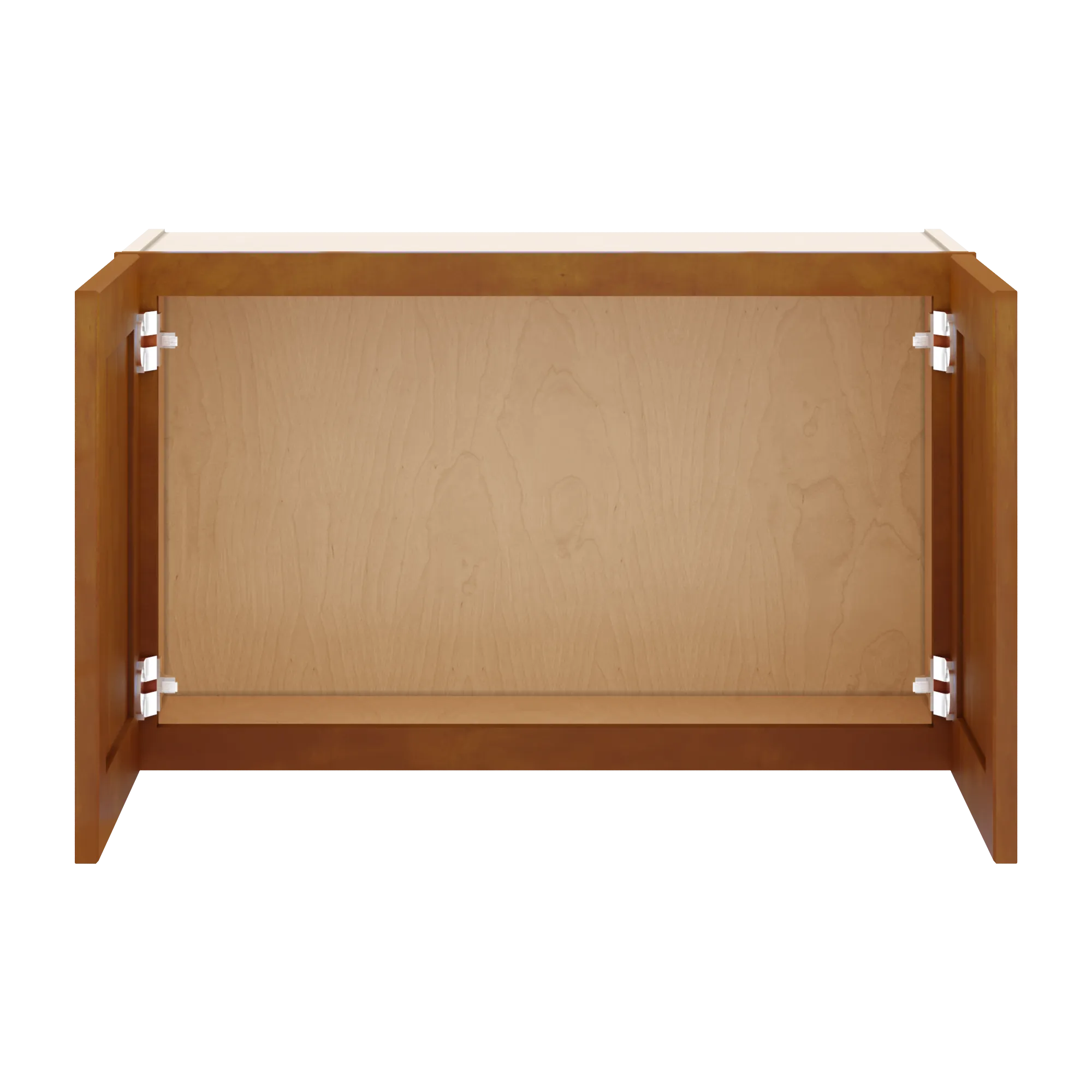 j k mocha glazed k10 double door wall cabinet 30 w x 18 h