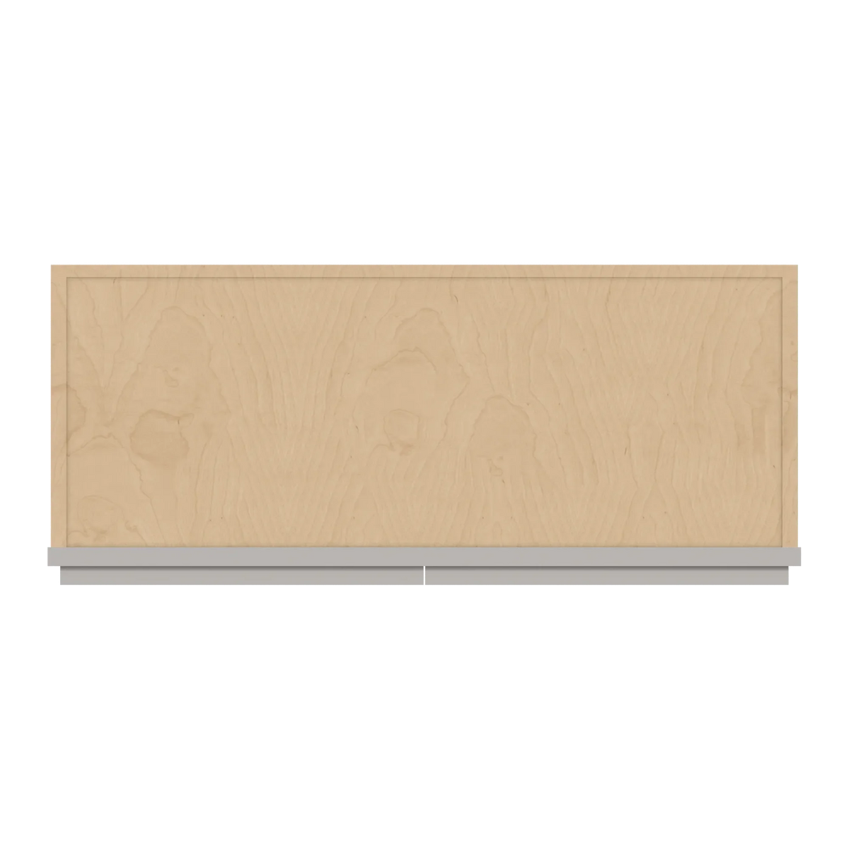 cnc luxor 5 piece misty grey 30 w x 18 h double door wall cabinet