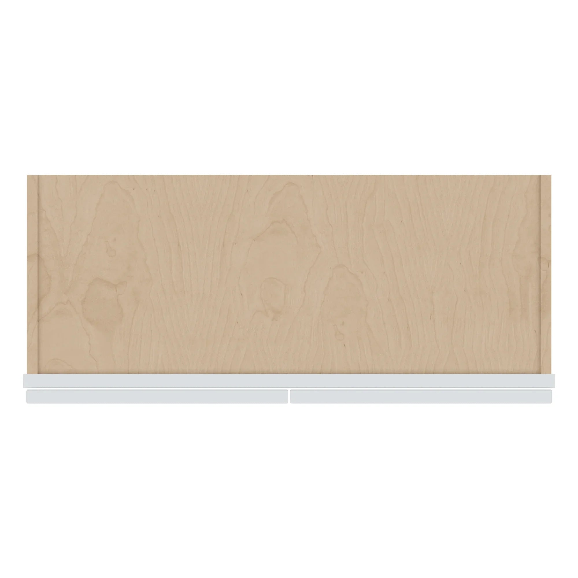 J&K White Shaker S8 Double Door Wall Cabinet   30" W x 18" H