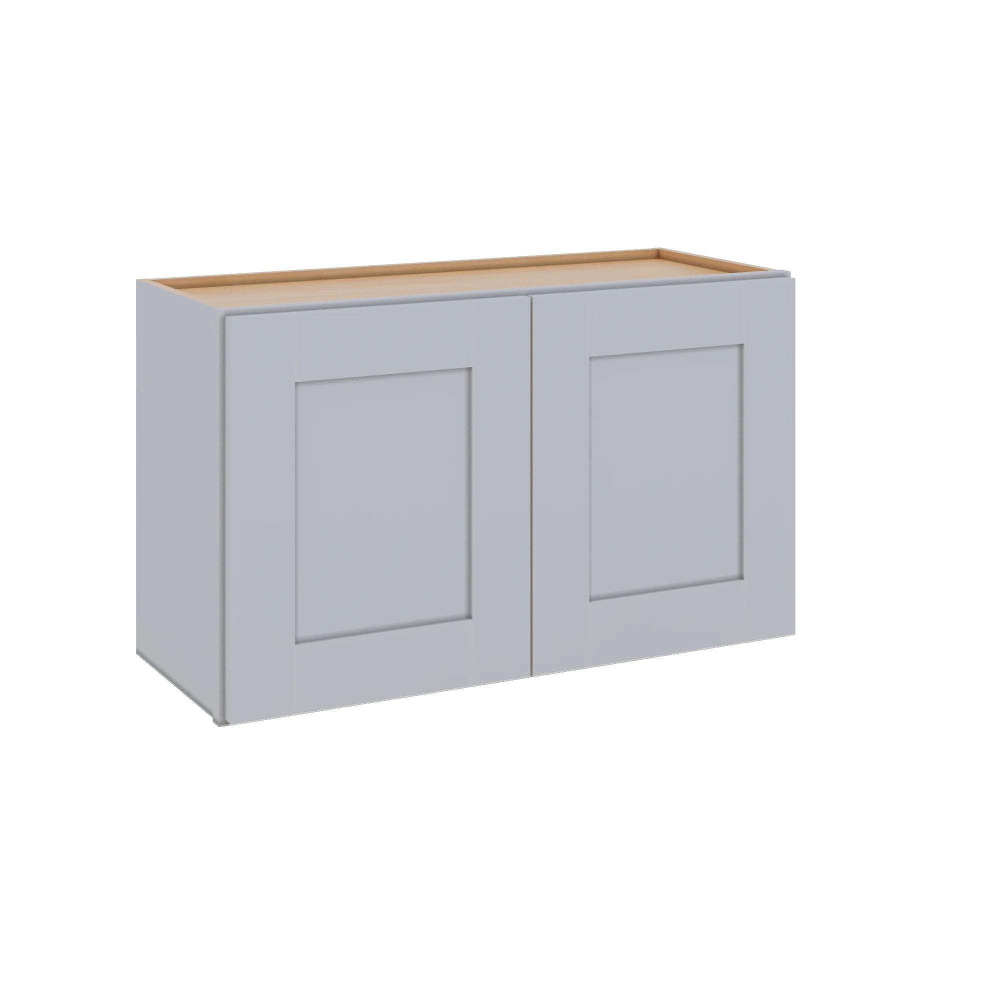 Modernform Cabinet Grey Shaker 30" W X 18" H X 12" D Double Door Wall Cabinet