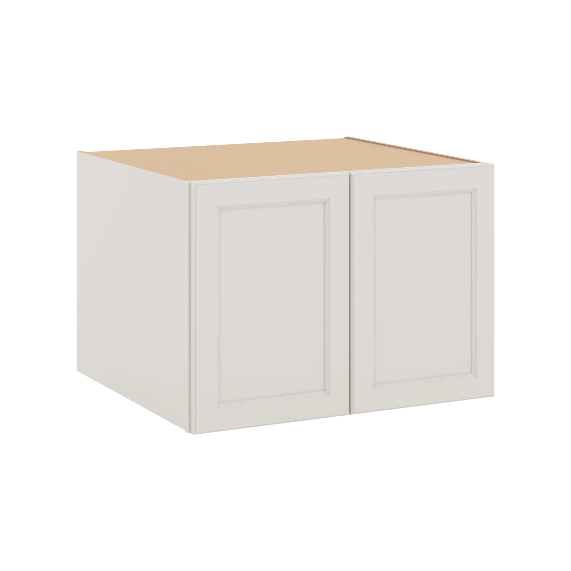 J&K Dove E1 Refrigerator Wall Cabinet - 30" W x 21" H x 27" D