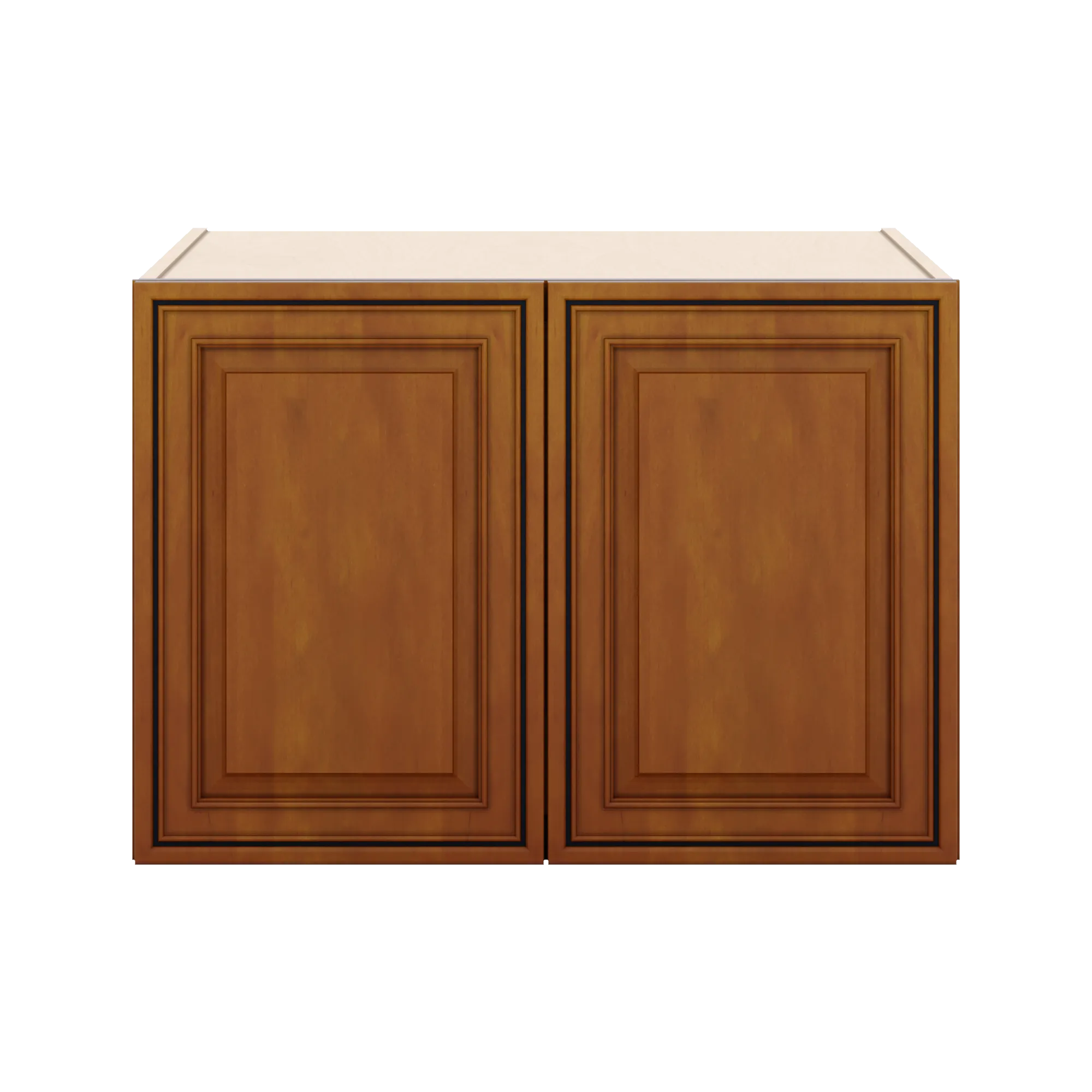 j k mocha glazed k10 refrigerator wall cabinet 30 w x 21 h x 27 d