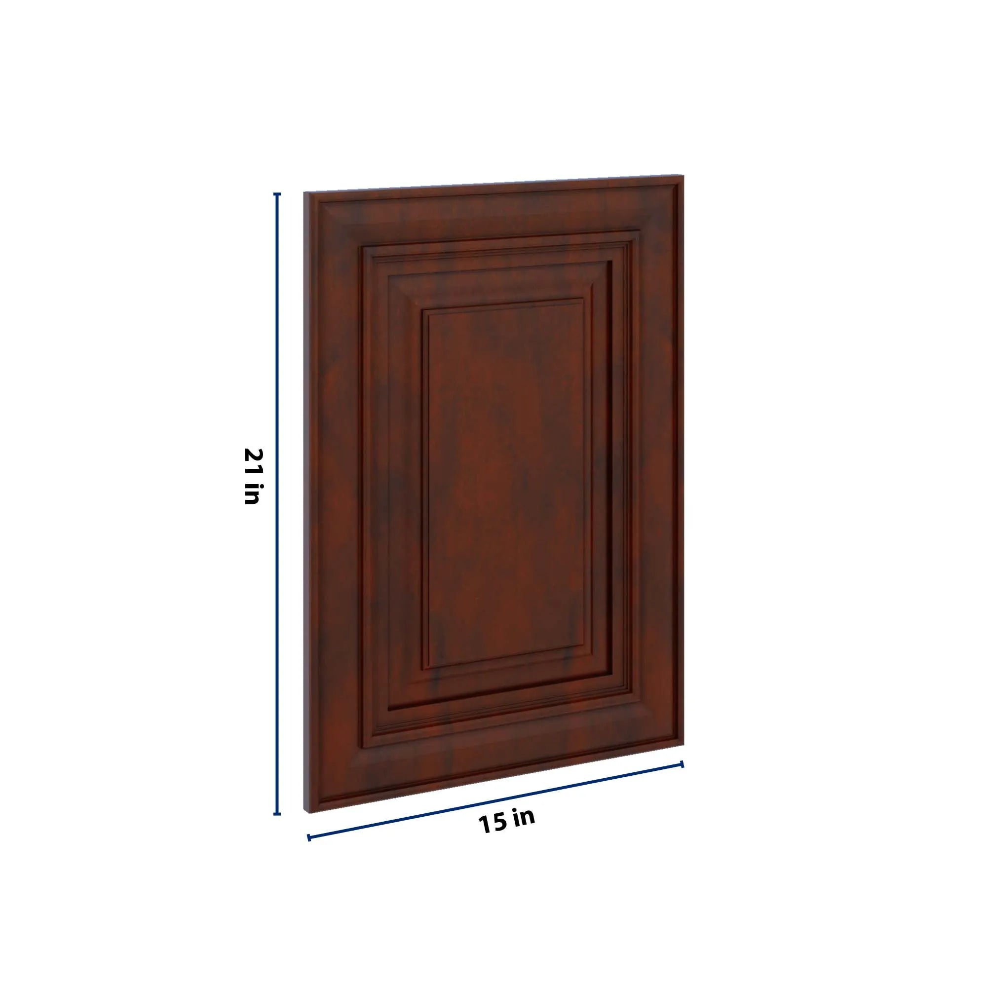 J&K Mahogany J5 Dummy Door Panel 15" W x 21" H