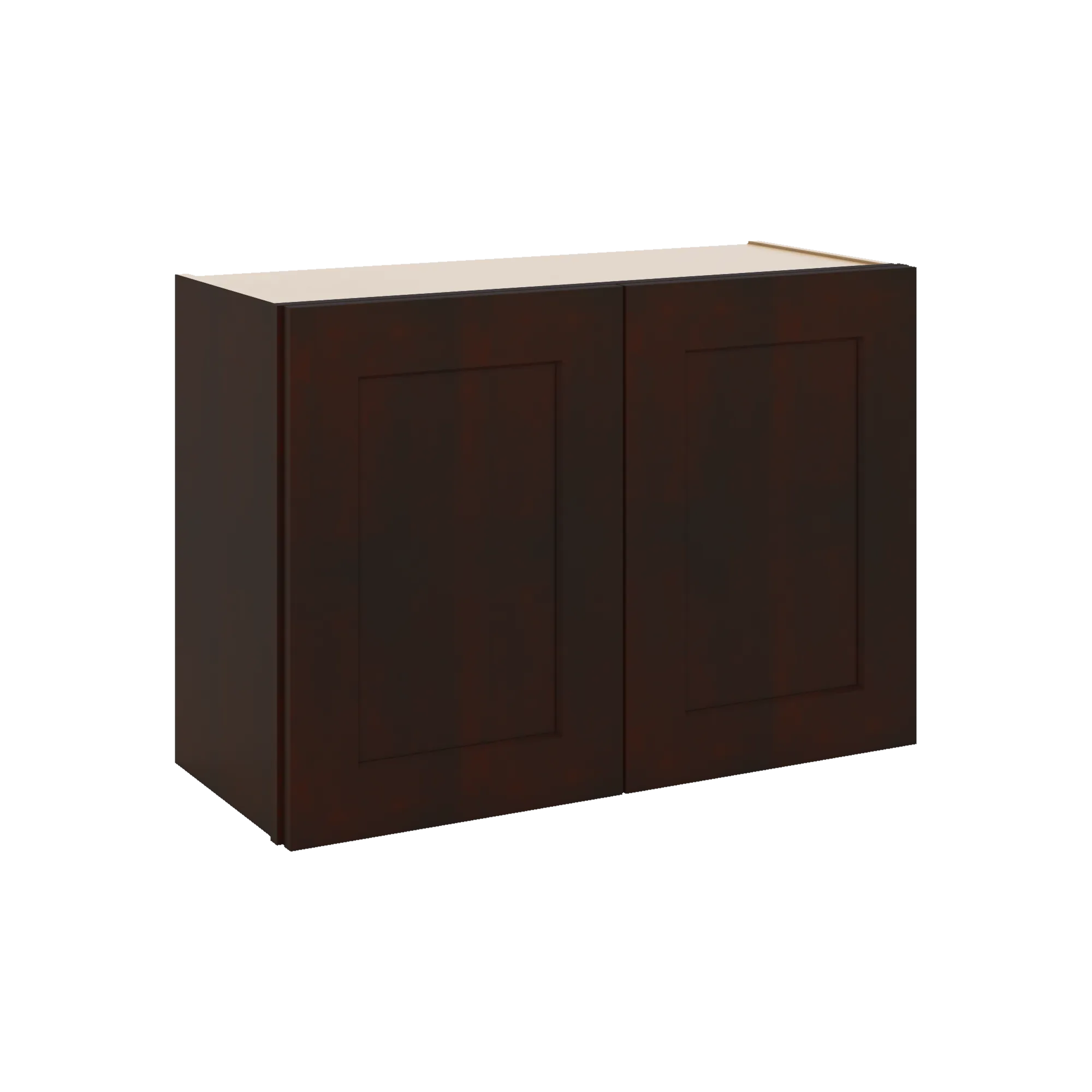 J&K Java Coffee S1 Double Door Wall Cabinet - 30" W x 21" H
