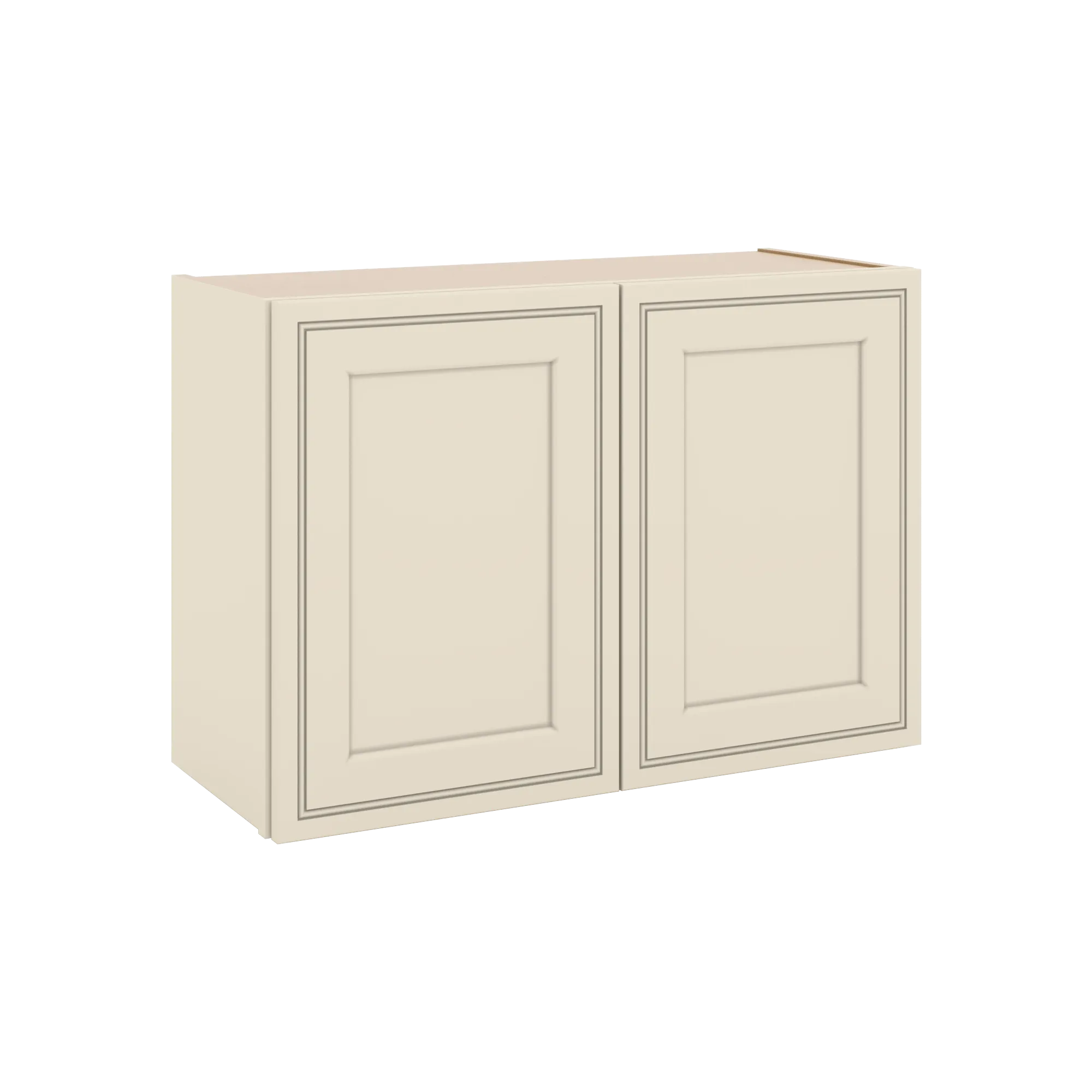 J&K Pearl Glazed H9 Double Door Wall Cabinet - 30" W x 21" H