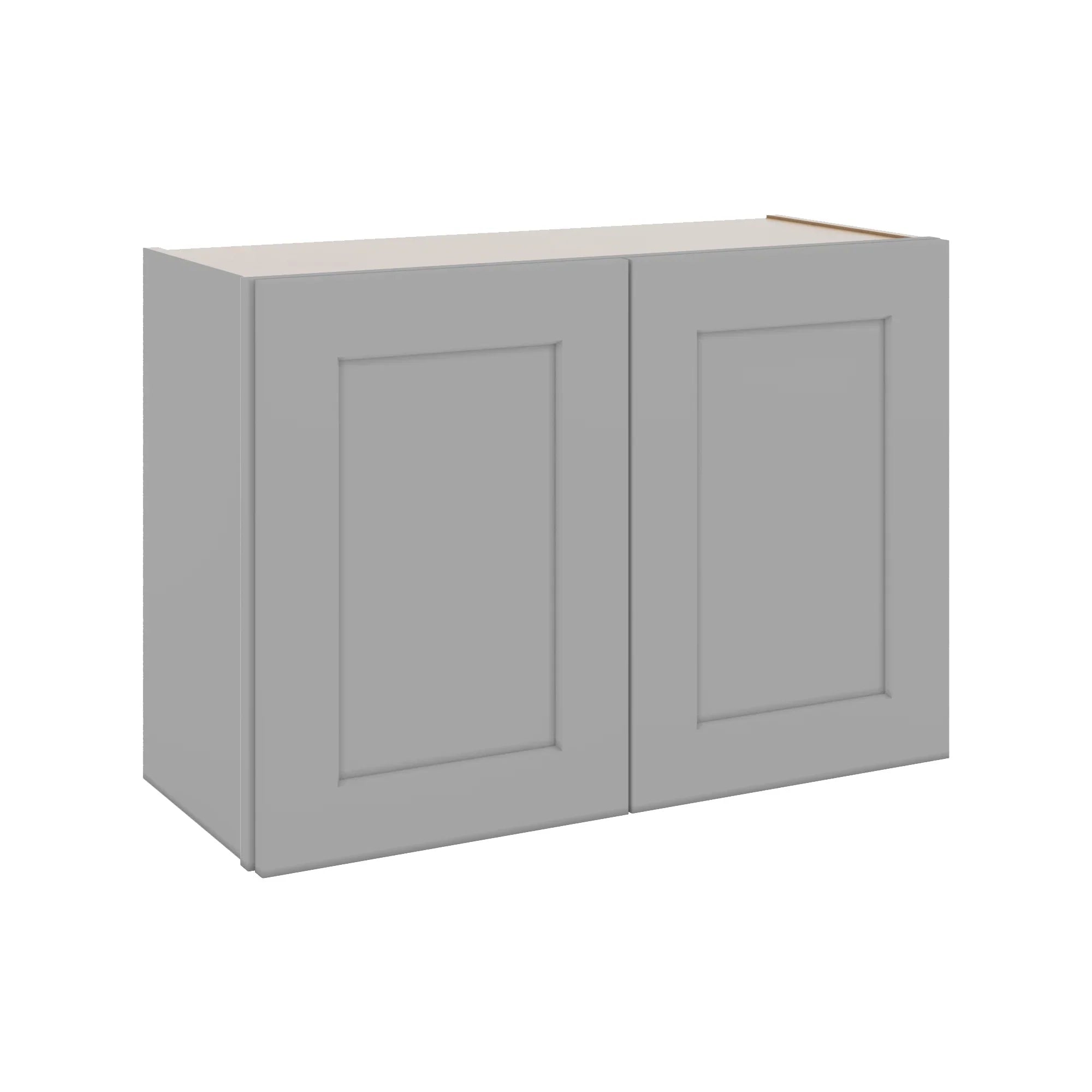 J&K Castle Grey S5 Double Door Wall Cabinet - 30" W x 21" H