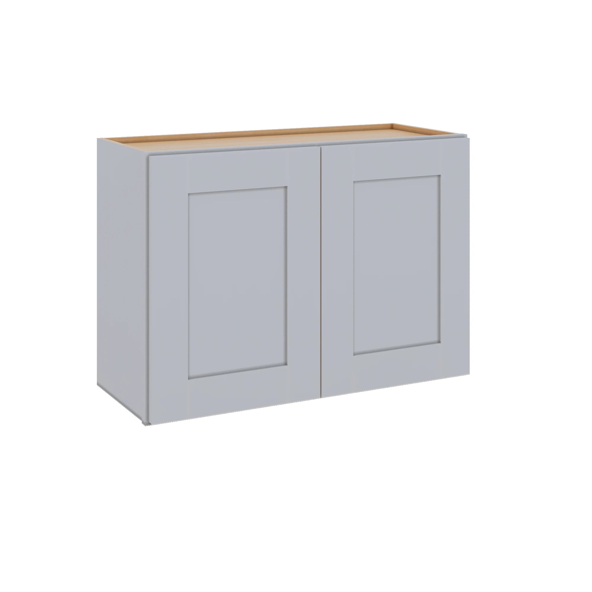 Modernform Cabinet Grey Shaker 30" W X 21" H X 12" D Double Door Wall Cabinet
