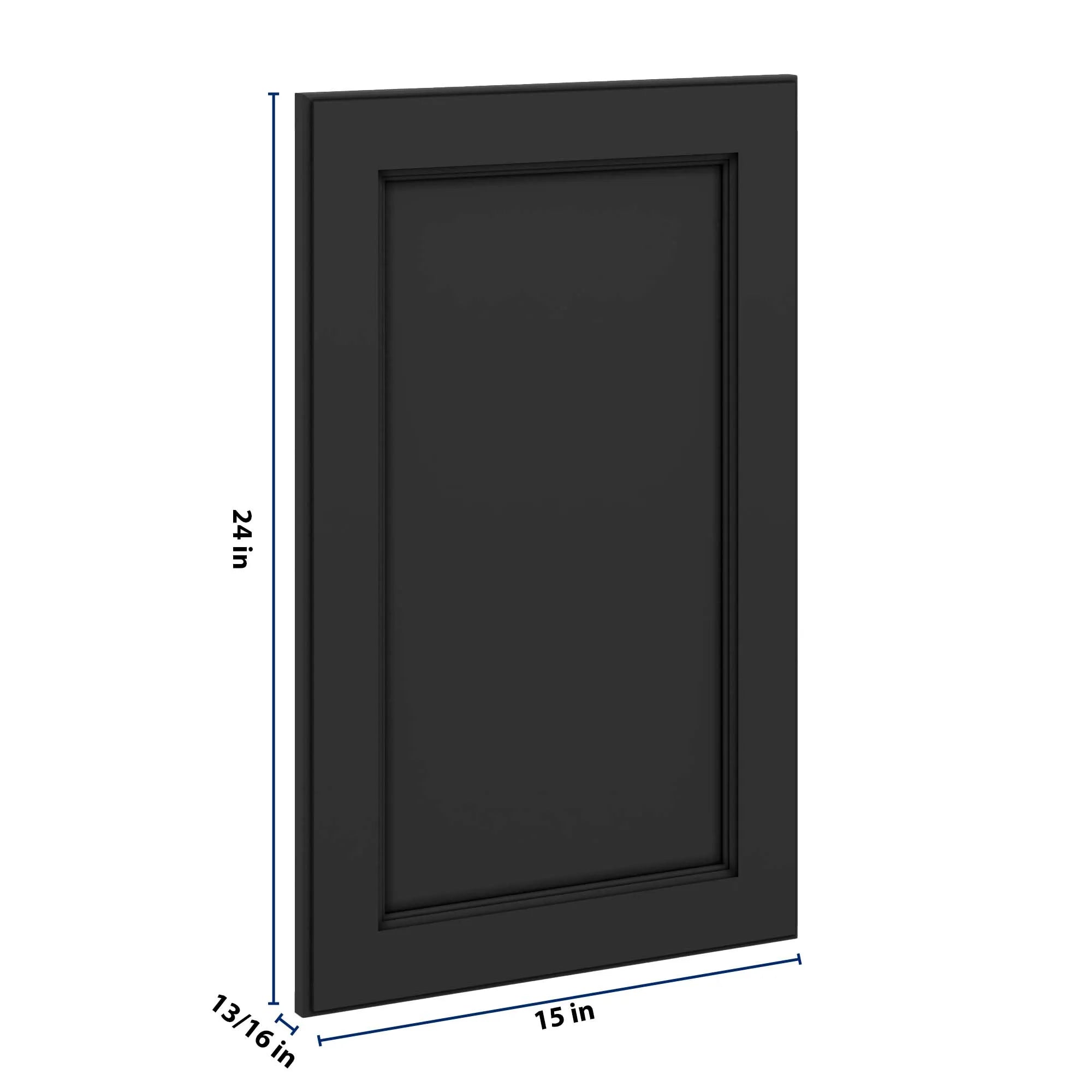 J&K Charcoal E2 Dummy Door Panel 15" W x 24" H