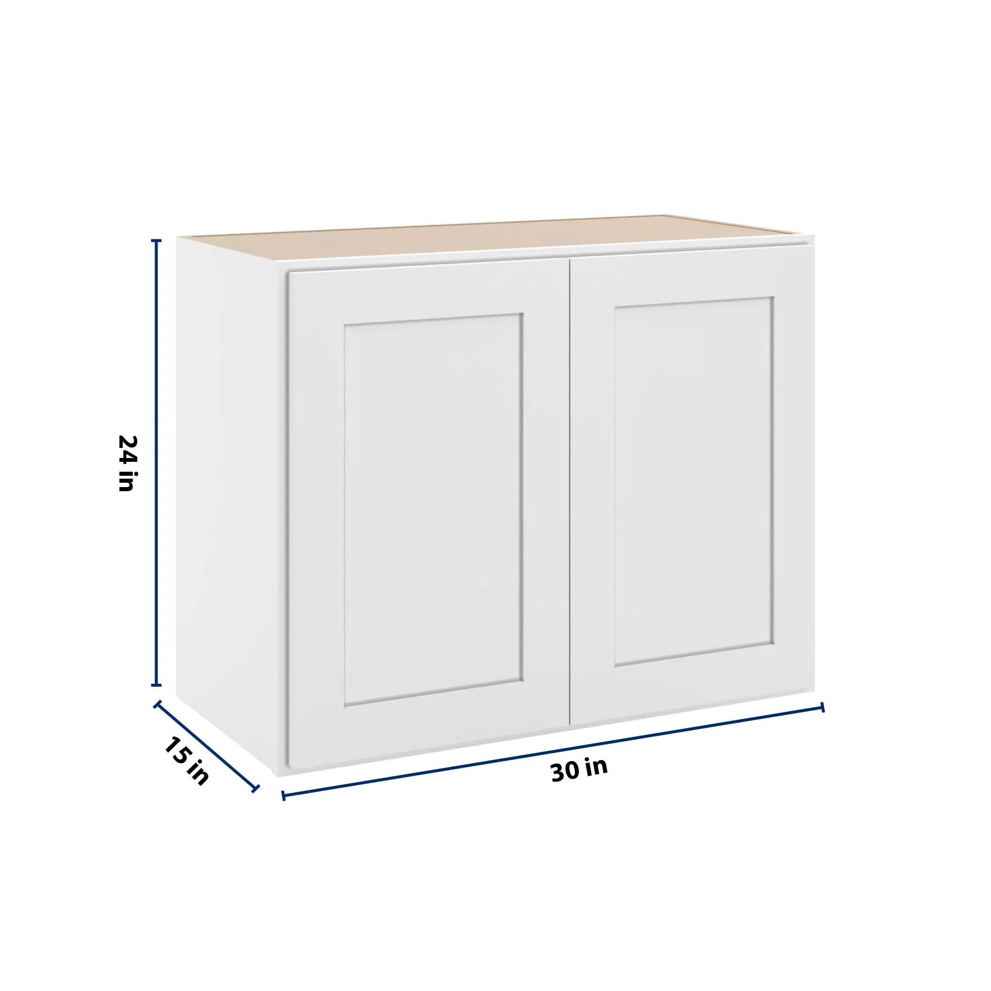 W3024X15 Close Angle White