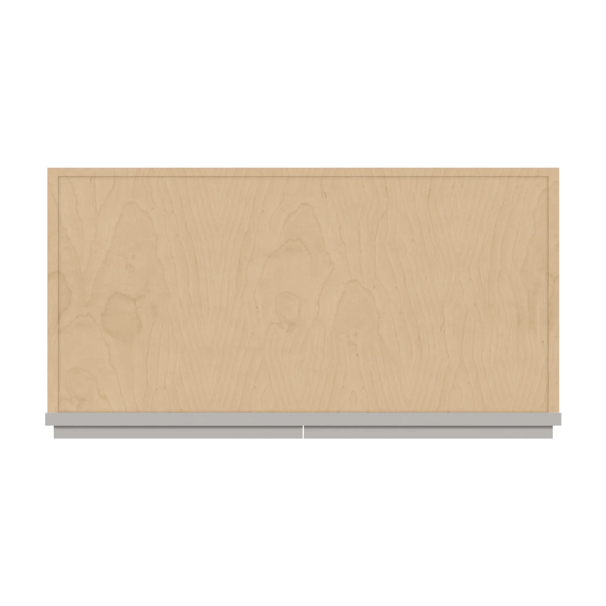 cnc luxor 5 piece misty grey 30 w x 24 h x 15 d double door wall cabinet