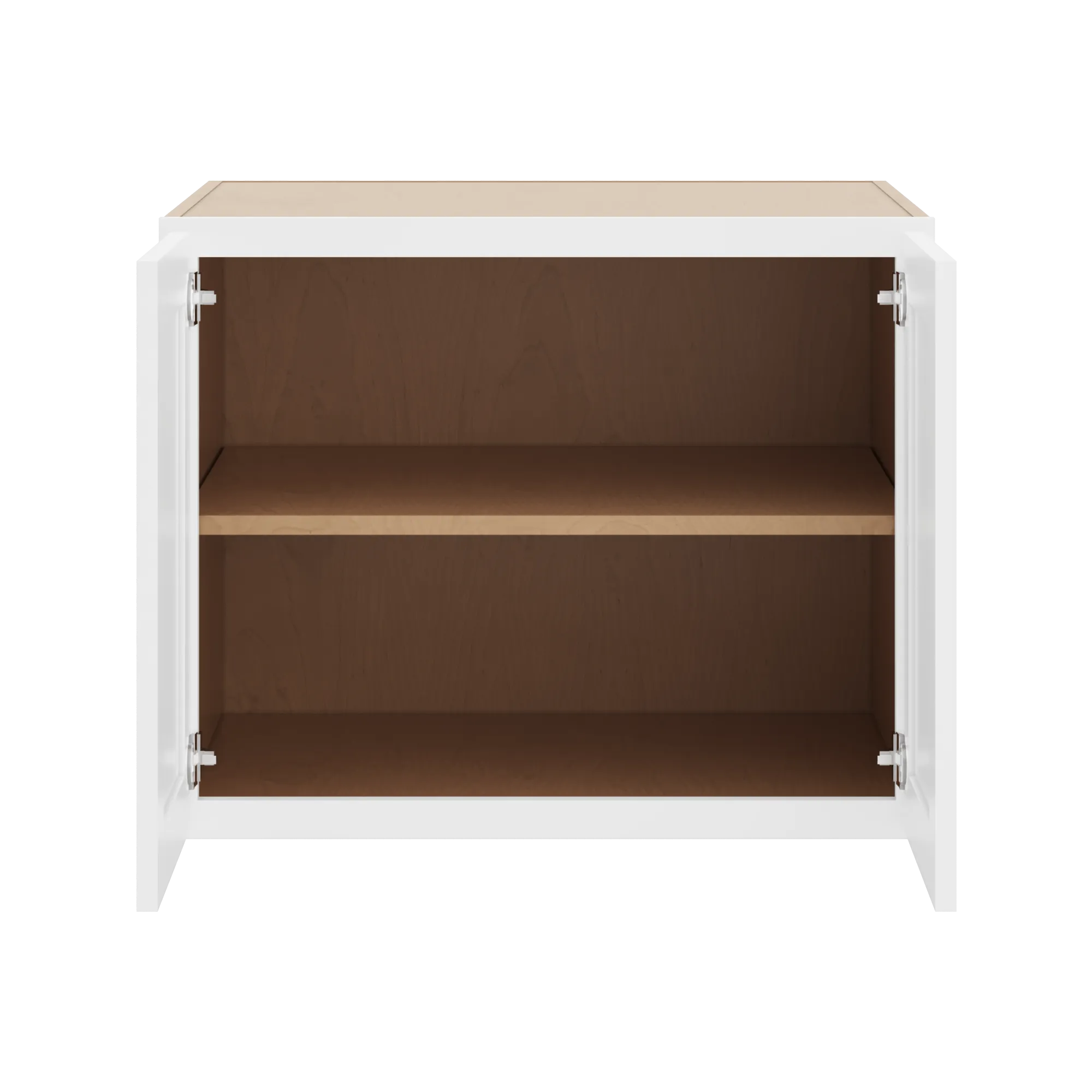 W3024X24 Open Front White