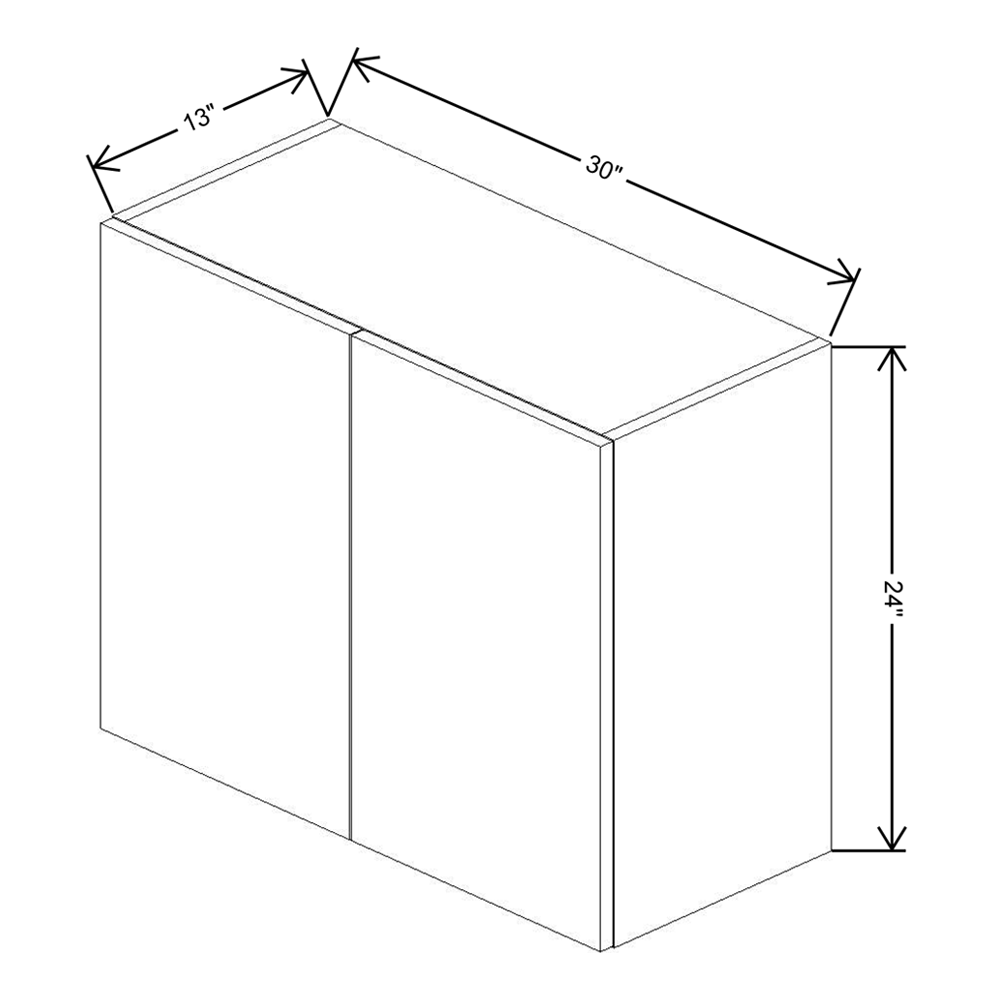 Fabuwood Illume Catalina Muratti 4 24" High Wall