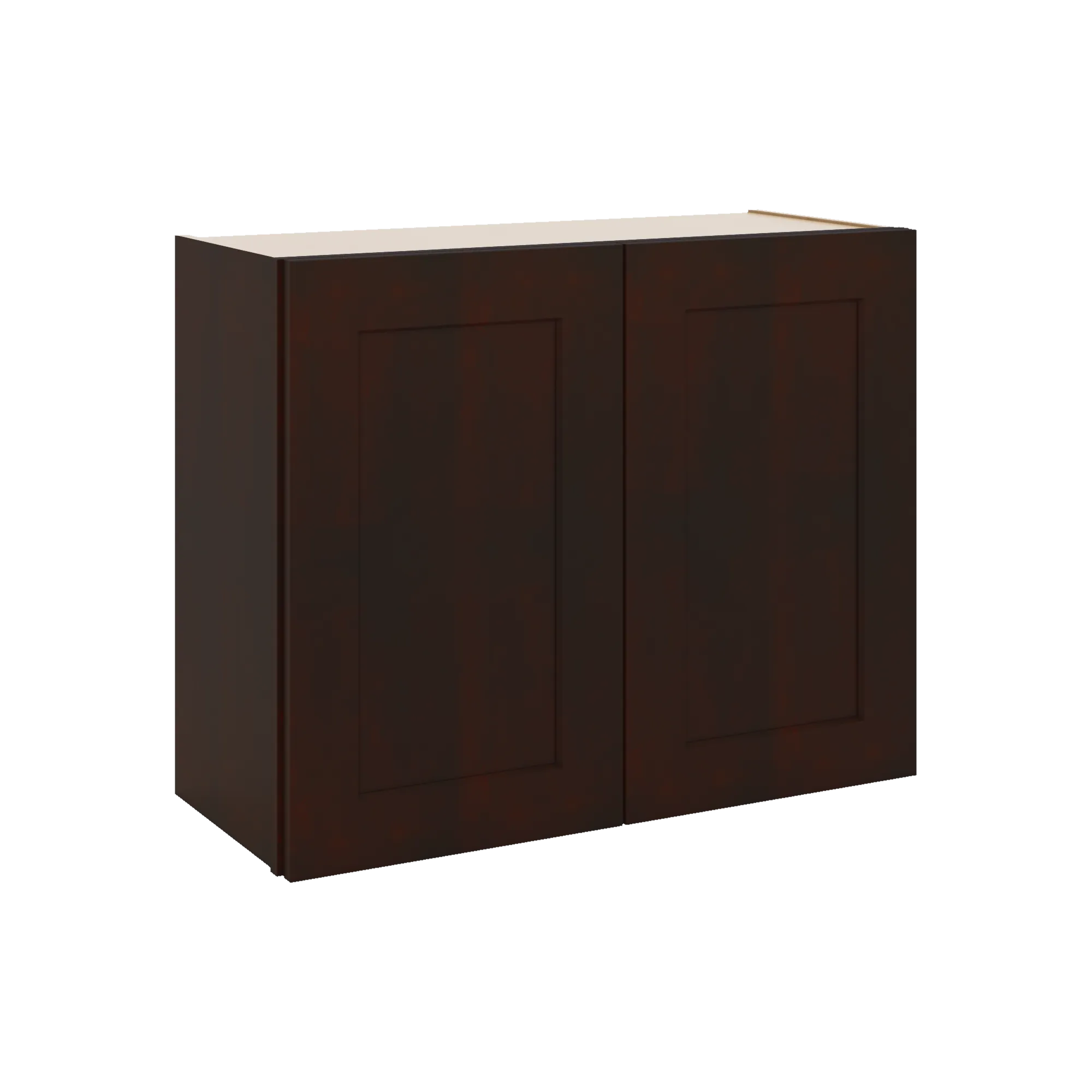 J&K Java Coffee S1 Double Door Wall Cabinet - 30" W x 24" H