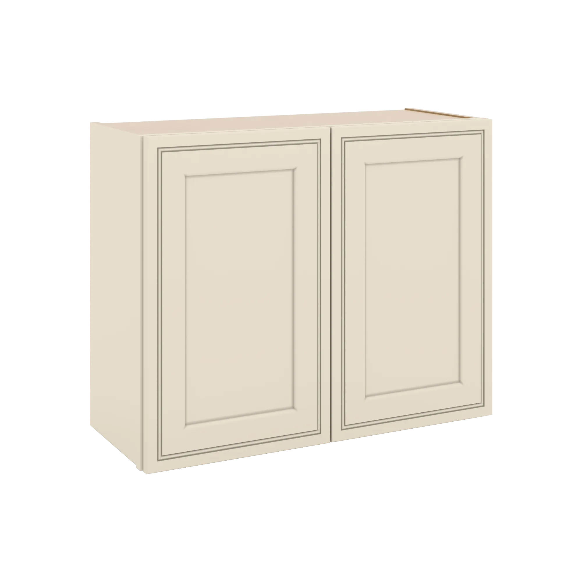 J&K Pearl Glazed H9 Double Door Wall Cabinet - 30" W x 24" H