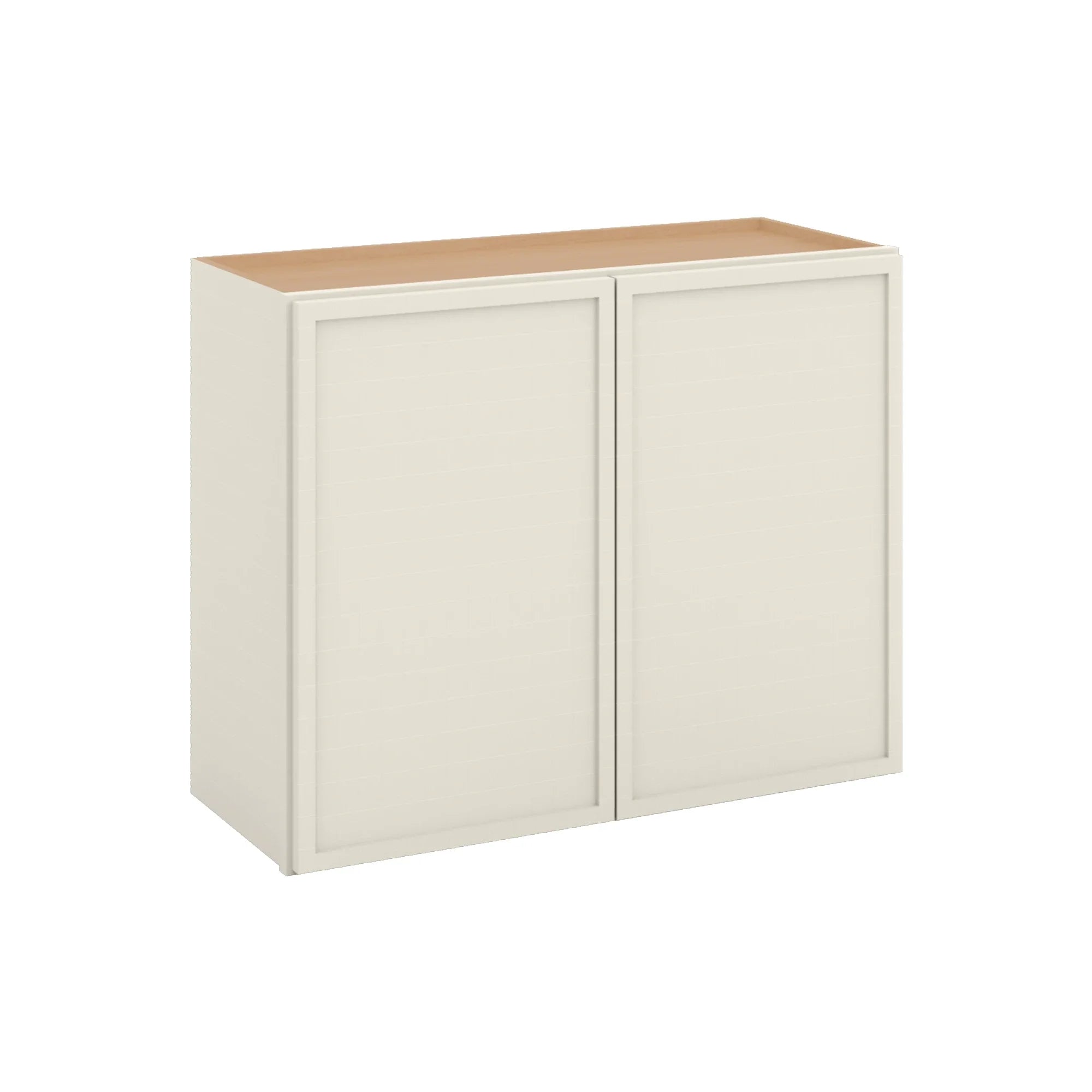 Modernform Cabinet Slim Dove White 30" W X 24" H X 12" D Double Door Wall Cabinet