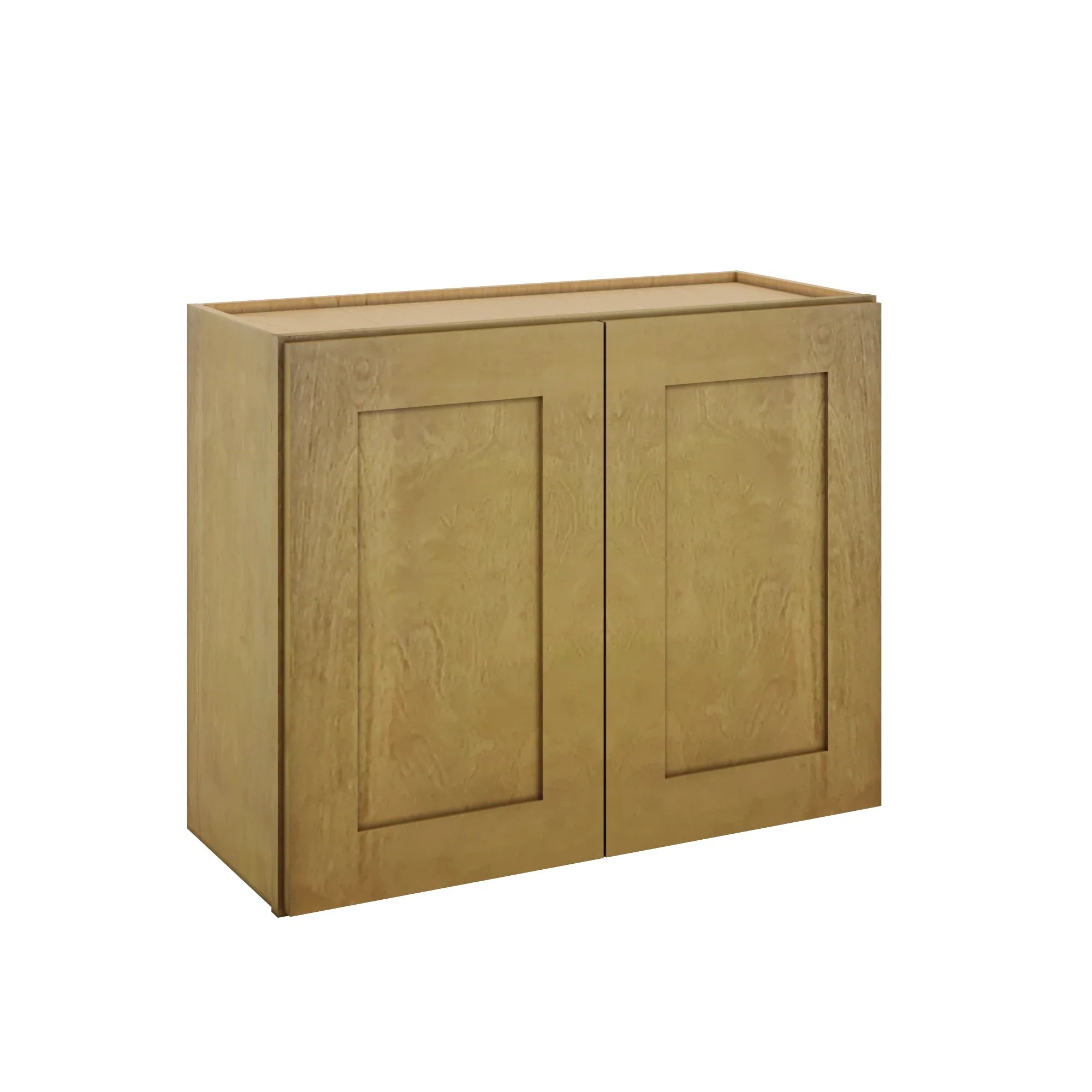 Modernform Cabinet Natural Shaker 30" W X 24" H X 12" D Double Door Wall Cabinet