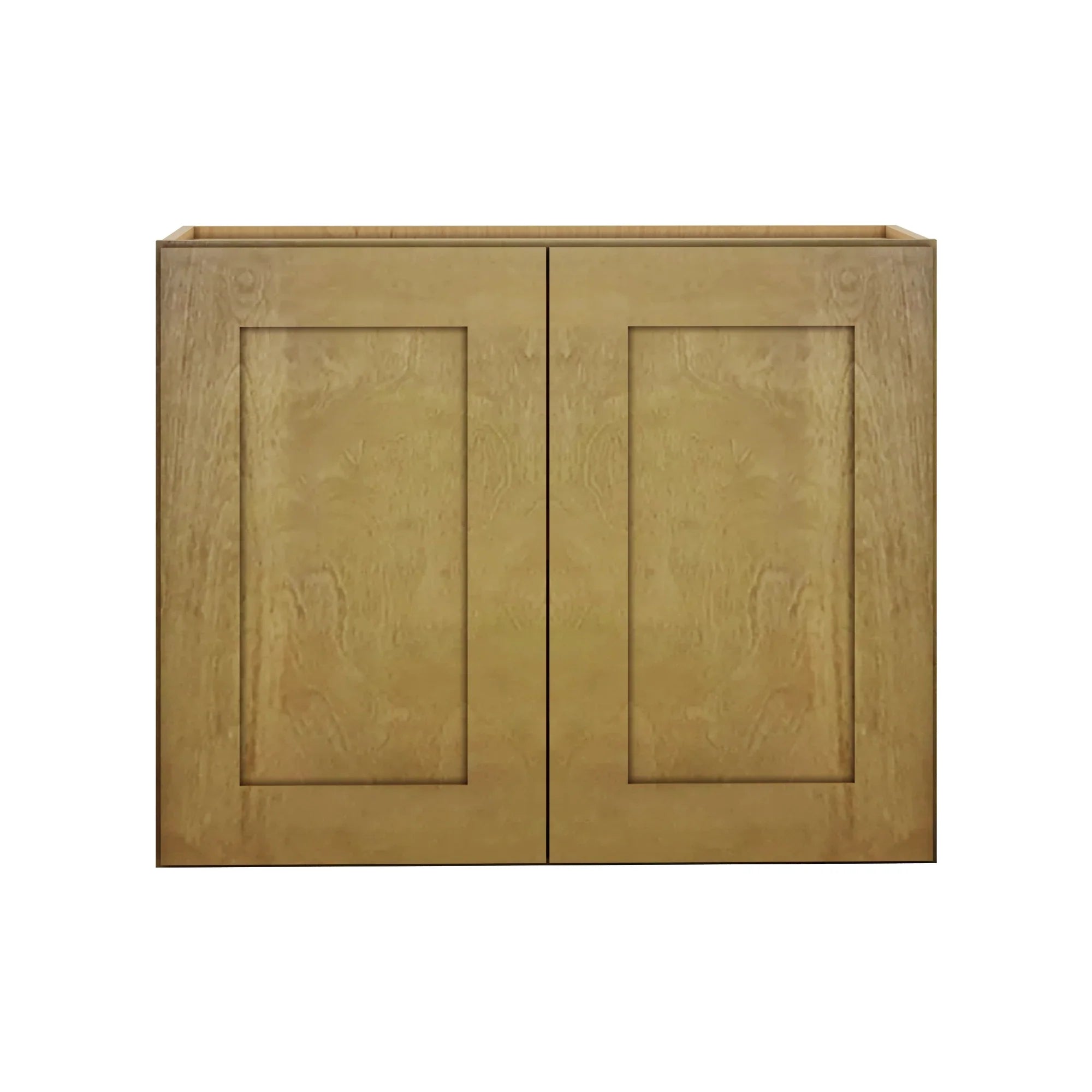 Modernform Cabinet Natural Shaker 30" W X 24" H X 12" D Double Door Wall Cabinet