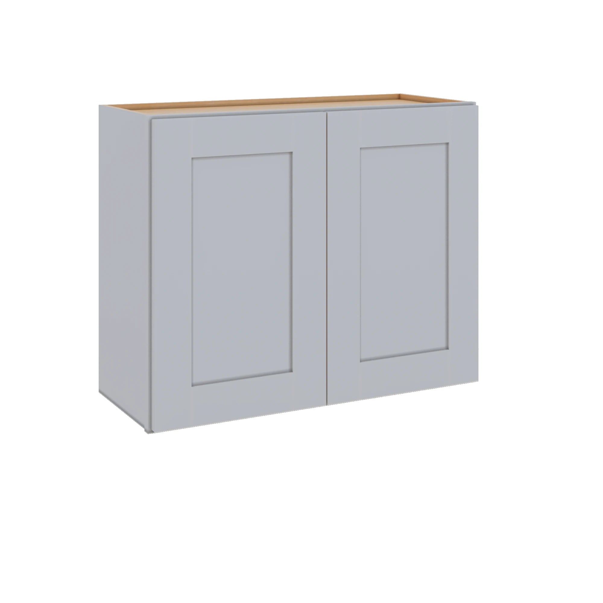 Modernform Cabinet Grey Shaker 30" W X 24" H X 12" D Double Door Wall Cabinet