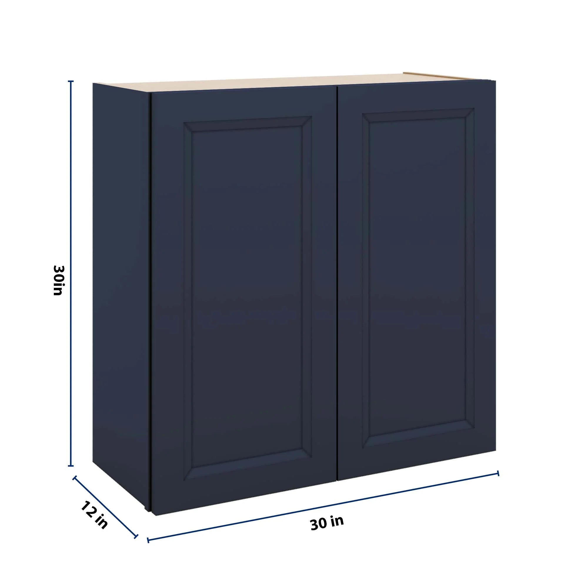 J&K Naval B7 Double Door Wall Cabinet - 30" W x 30" H