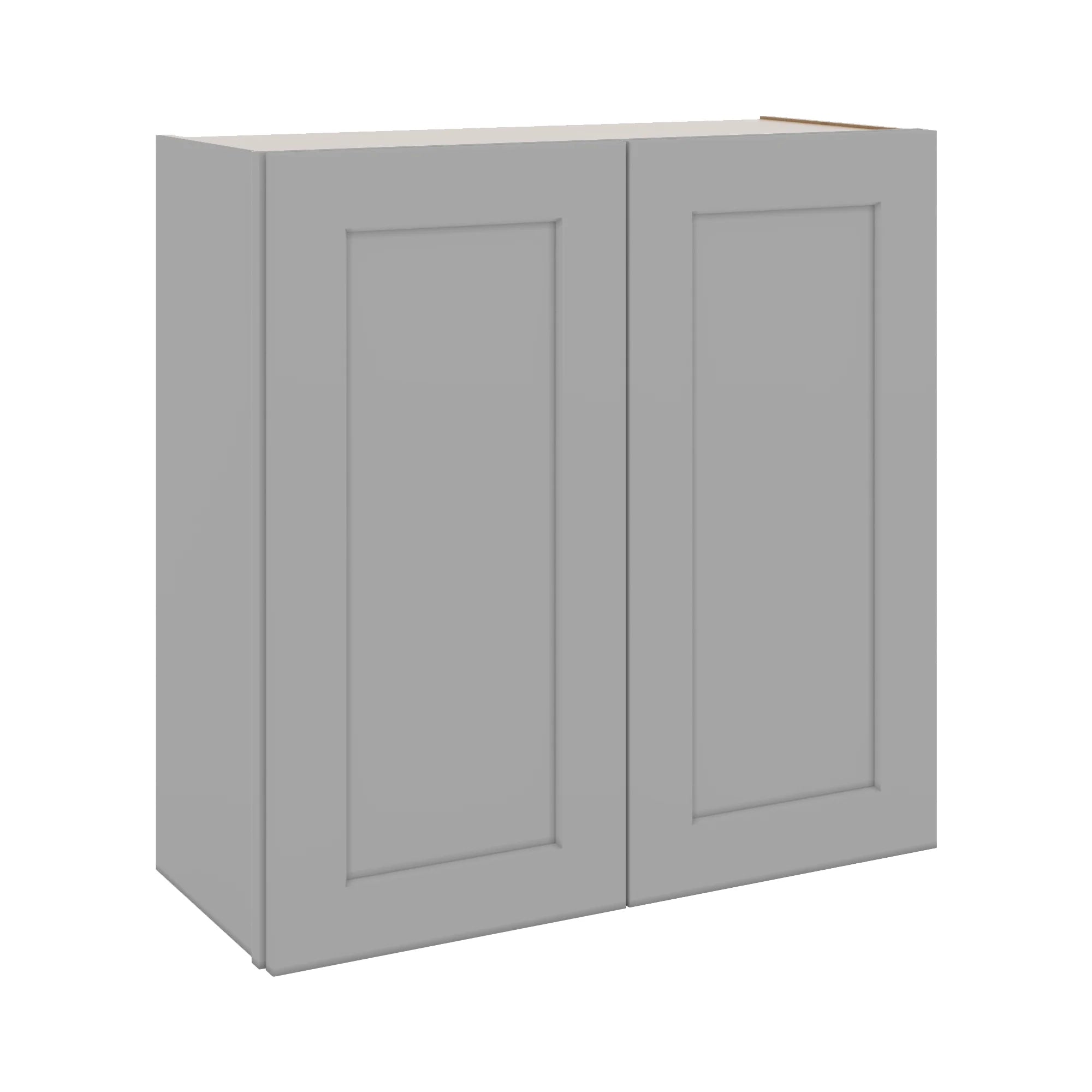 J&K Castle Grey S5 Double Door Wall Cabinet - 30" W x 30" H