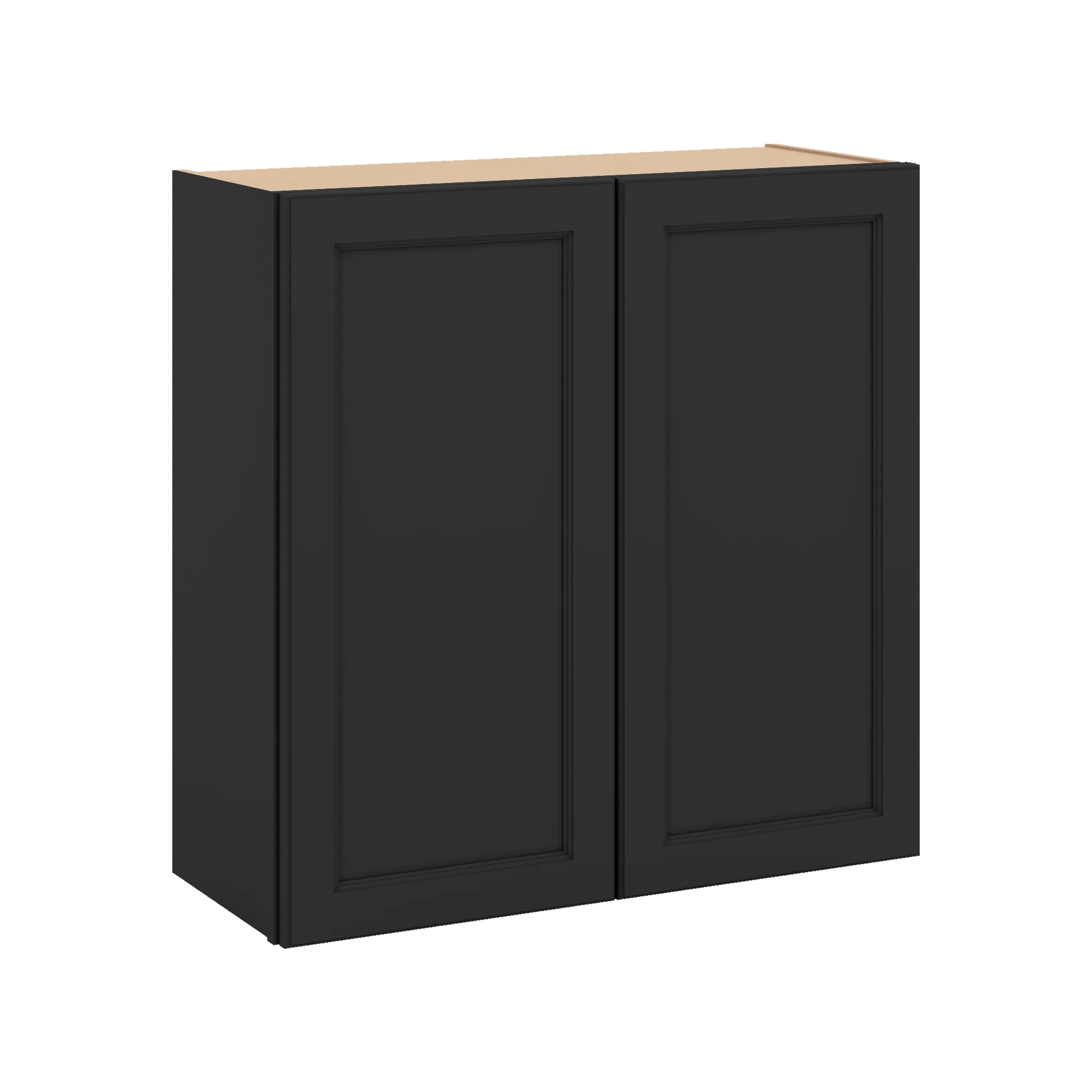 J&K Charcoal E2 Double Door Wall Cabinet - 30" W x 30" H