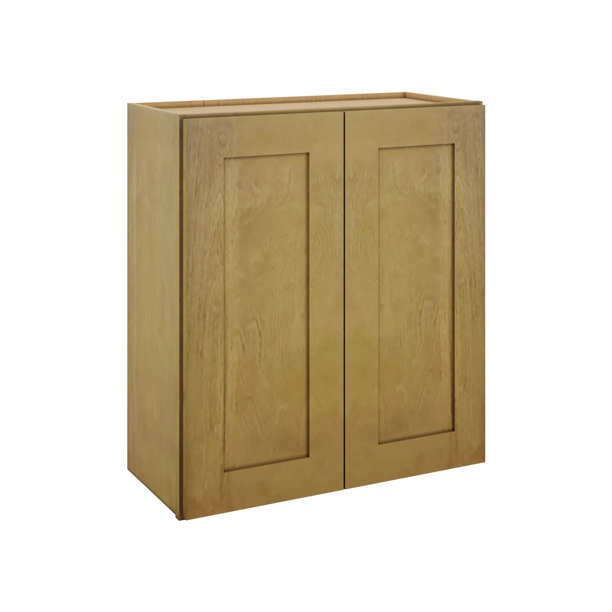 Modernform Cabinet Natural Shaker 30" W X 30" H X 12" D Double Door Wall Cabinet