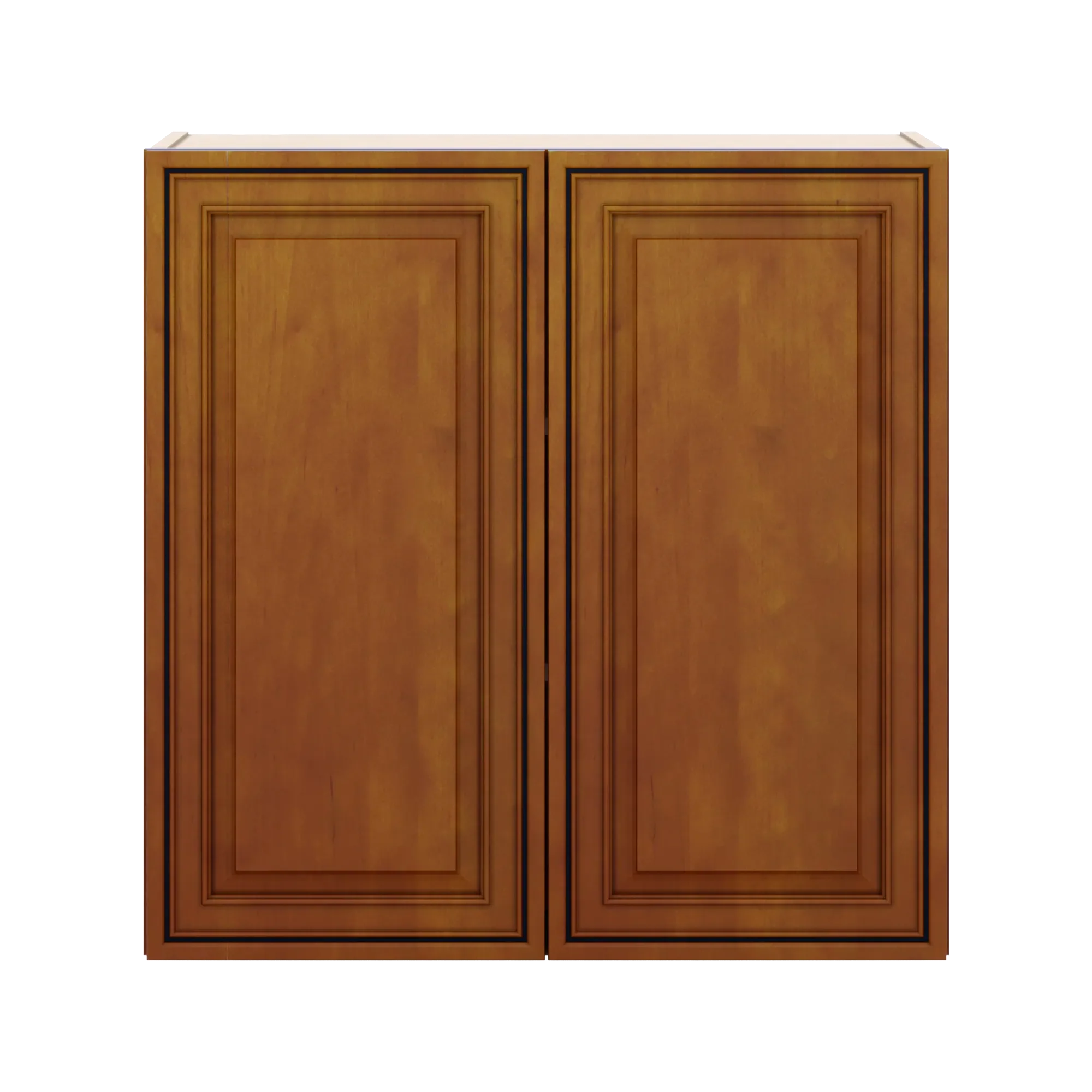 j k mocha glazed k10 double door wall cabinet 30 w x 30 h