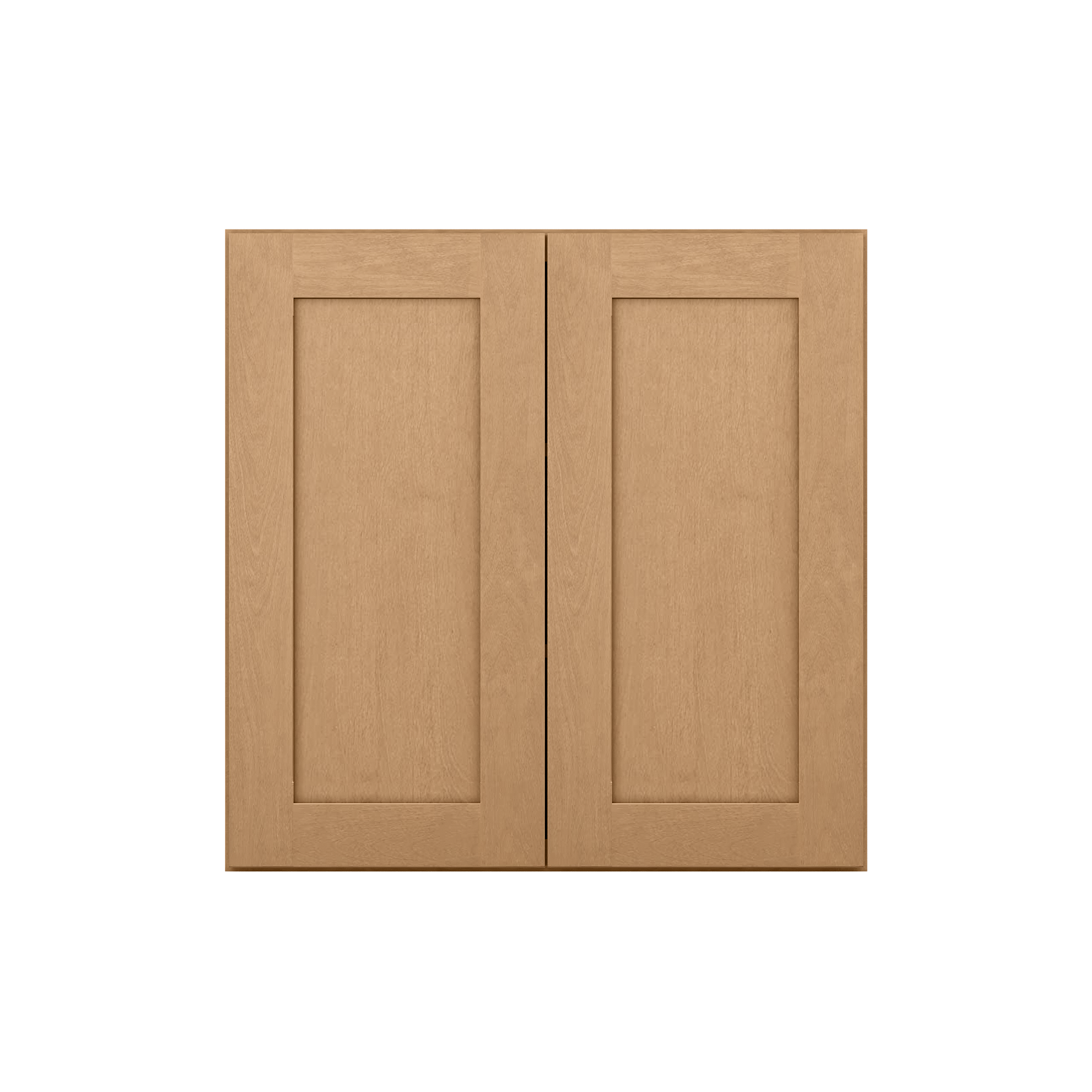 Wall Kitchen Cabinet W3030 Shaker Toffee LessCare 30 in. width 30 in. height 12 in. depth