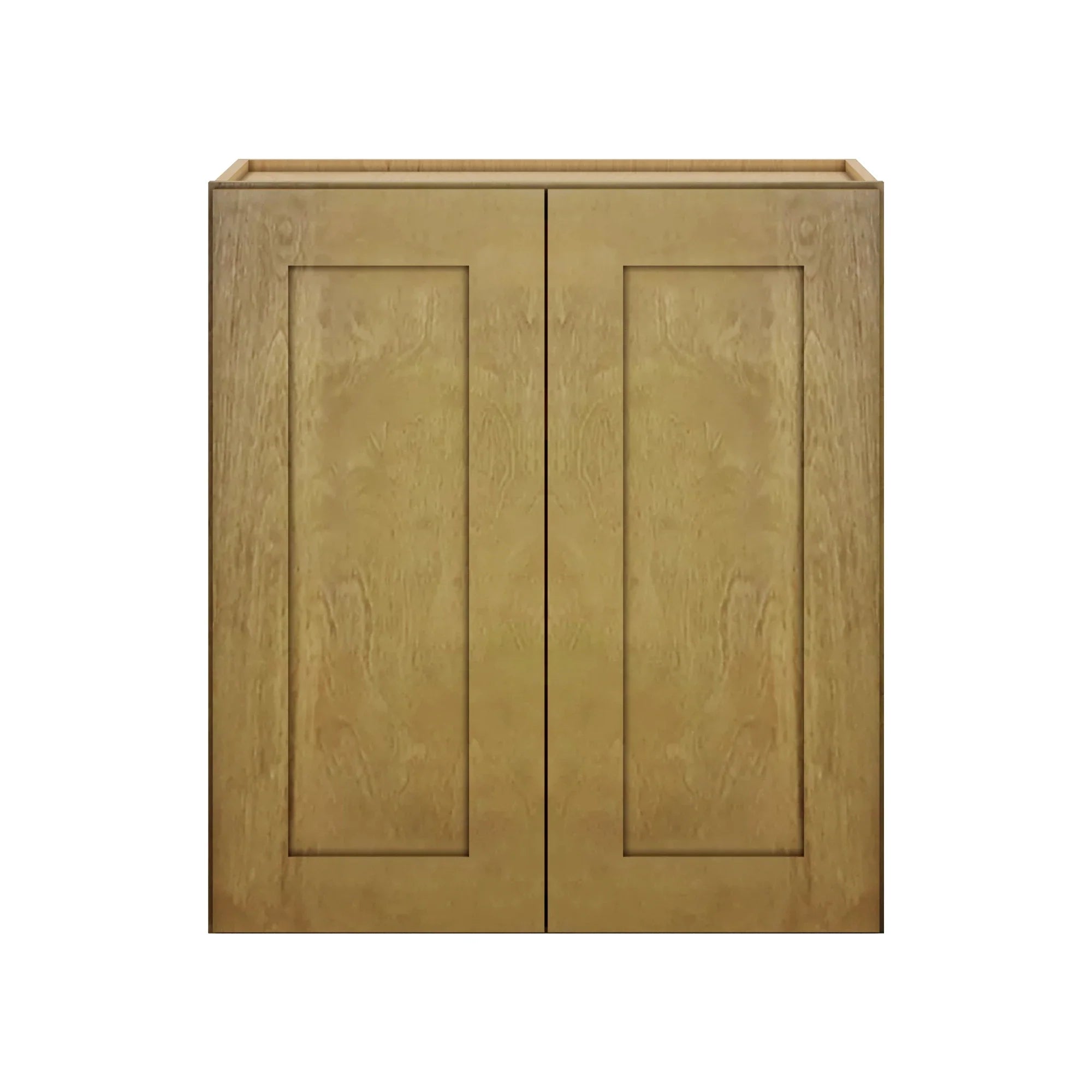 Modernform Cabinet Natural Shaker 30" W X 30" H X 12" D Double Door Wall Cabinet