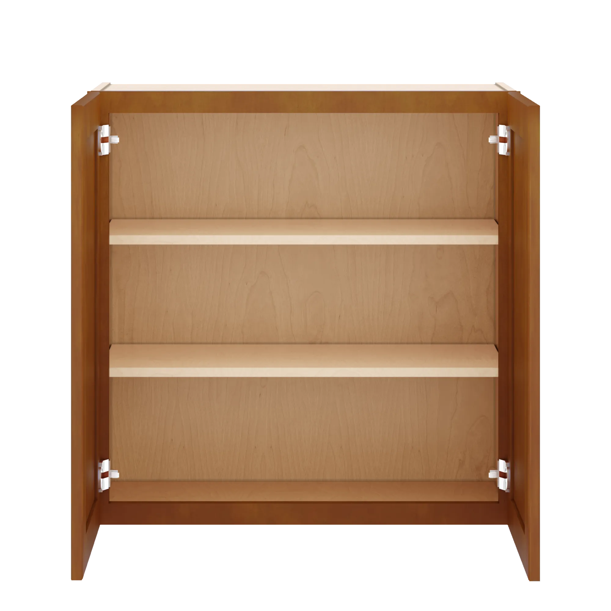 j k mocha glazed k10 double door wall cabinet 30 w x 30 h