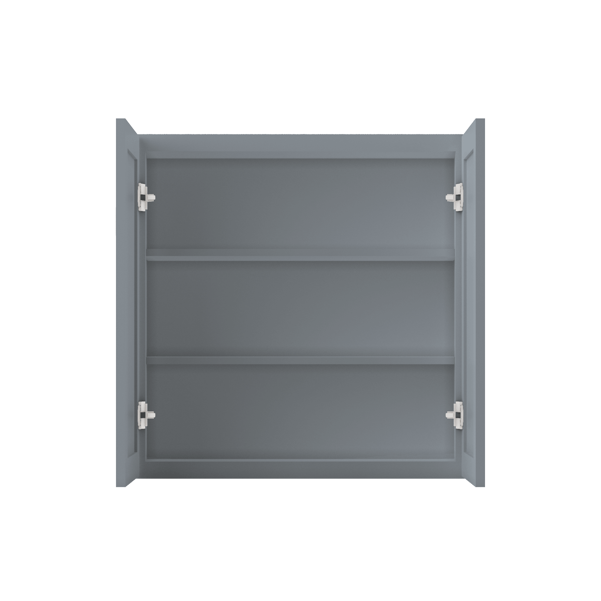 Wall Kitchen Cabinet W3030 Colonial Gray LessCare 30 in. width 30 in. height 12 in. depth