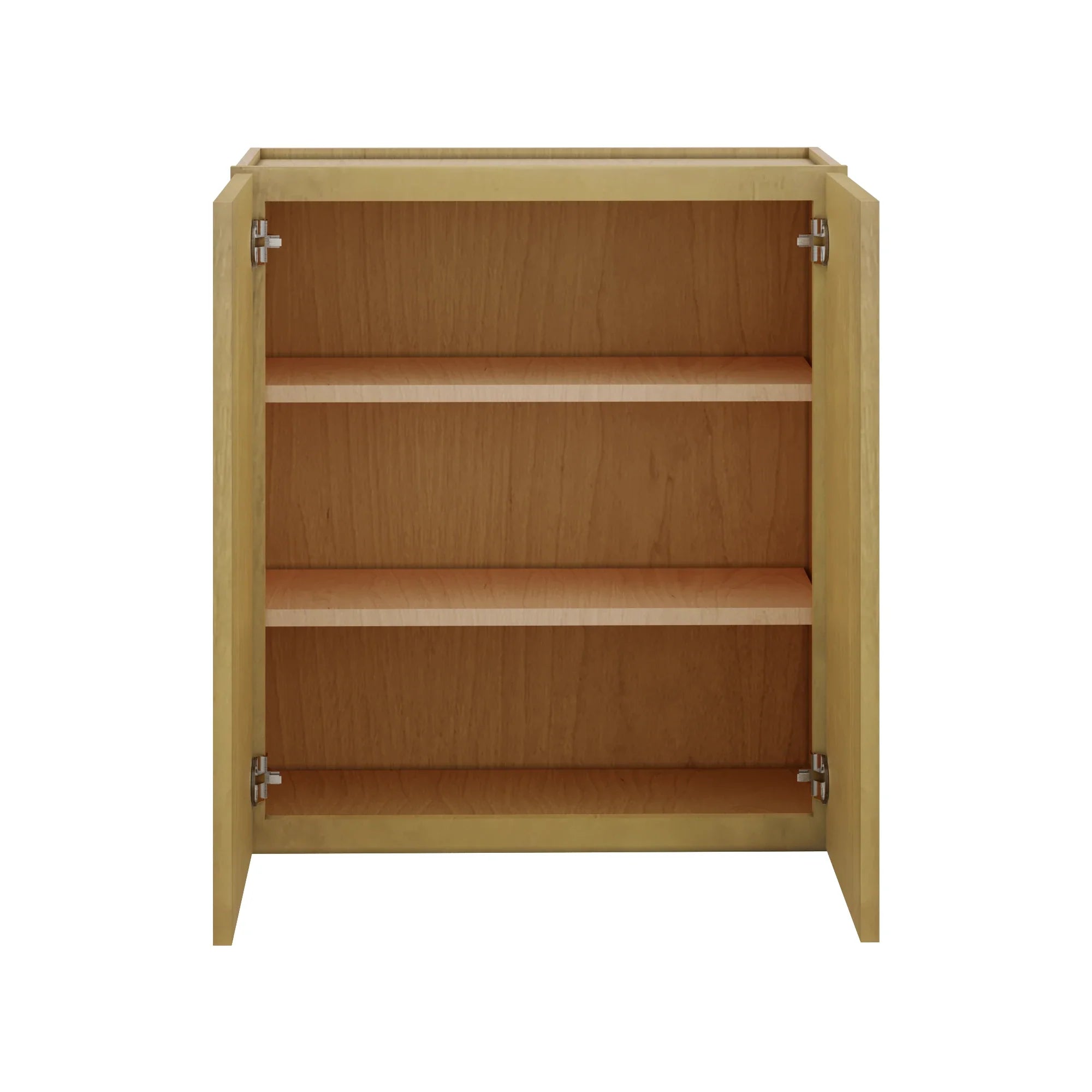 Modernform Cabinet Natural Shaker 30" W X 30" H X 12" D Double Door Wall Cabinet