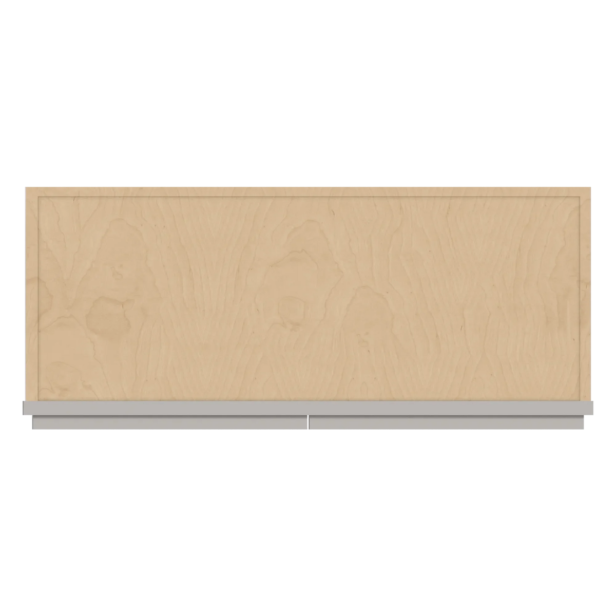 cnc luxor 5 piece misty grey 30 w x 30 h double door wall cabinet