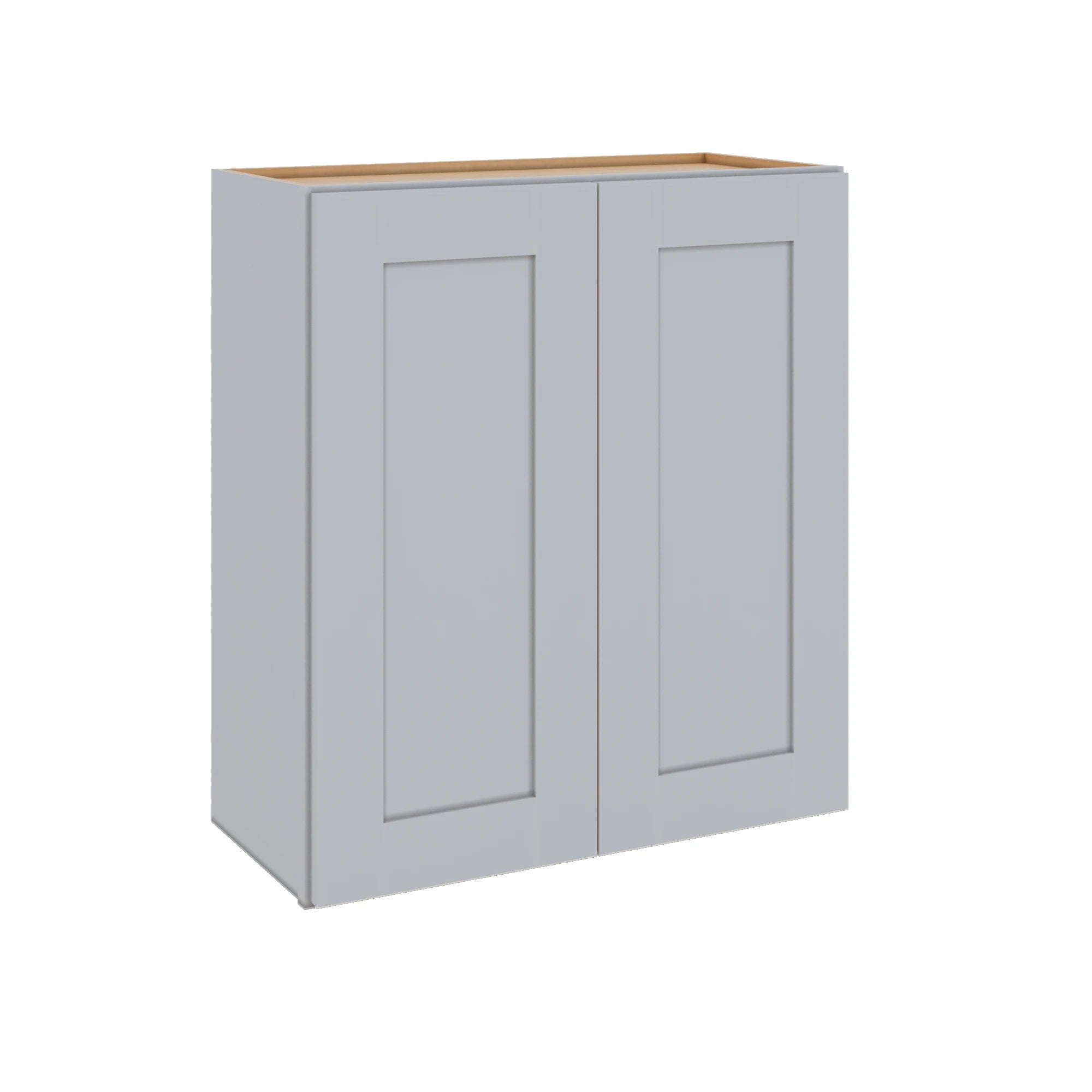 Modernform Cabinet Grey Shaker 30" W X 30" H X 12" D Double Door Wall Cabinet