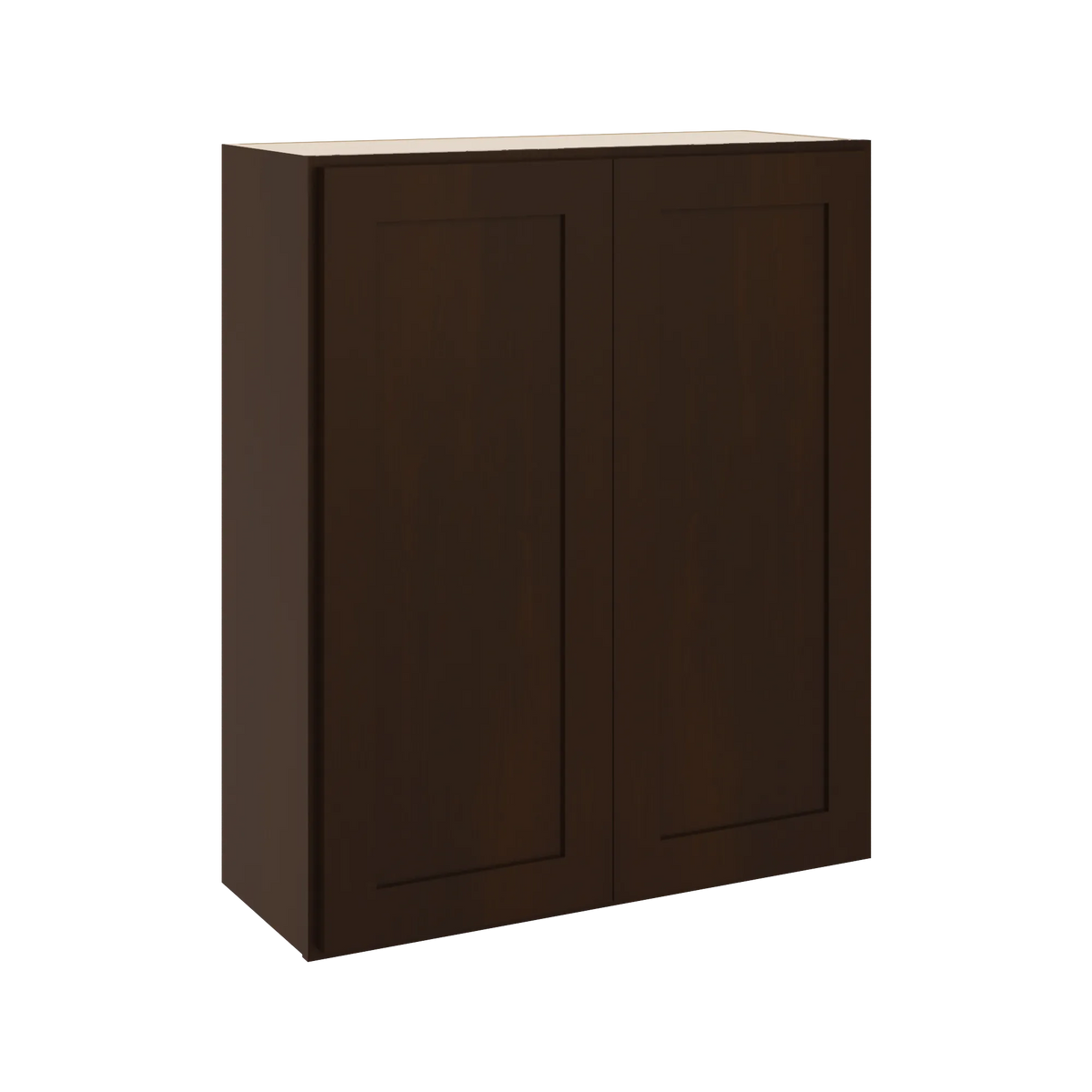 CNC Luxor 5-Piece Espresso 30" W X 36" H Double Door Wall Cabinet