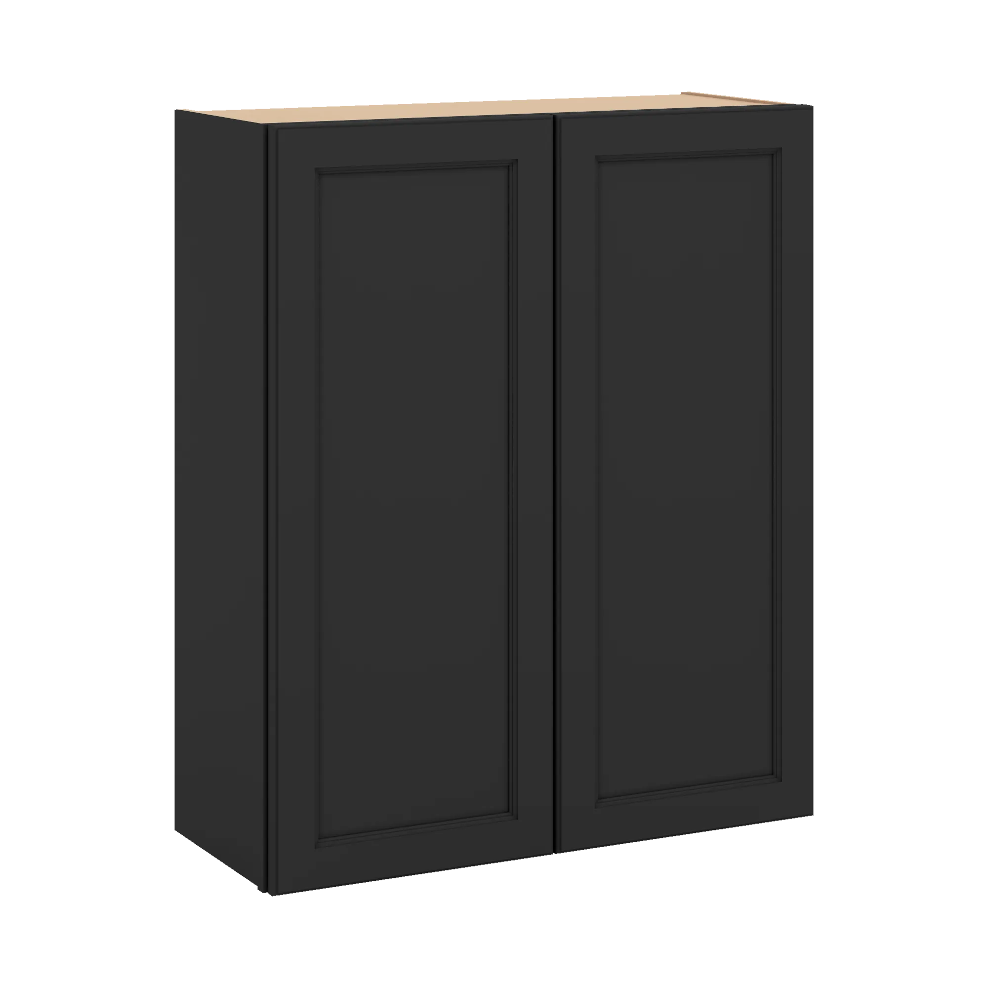 J&K Charcoal E2 Double Door Wall Cabinet - 30" W x 36" H