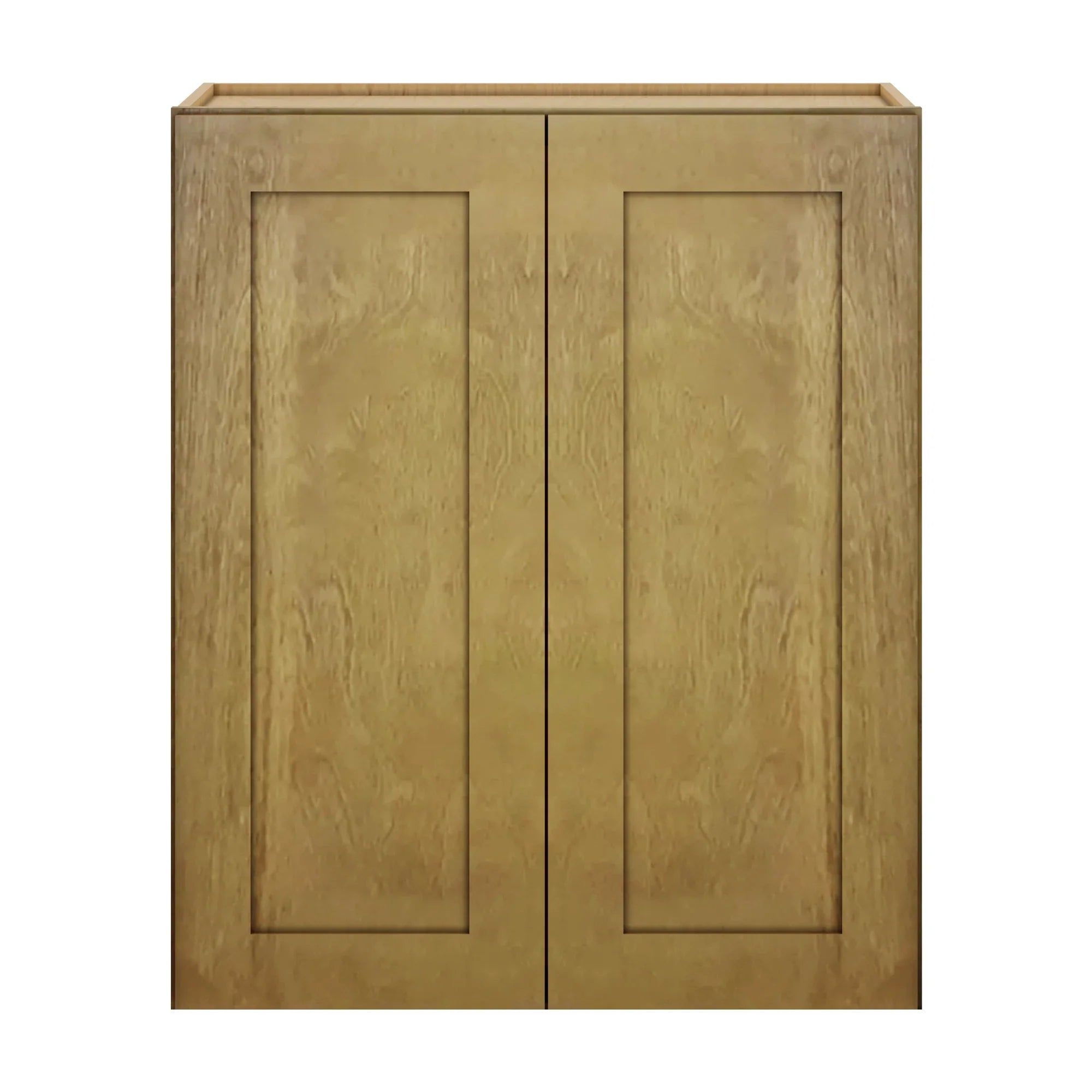 Modernform Cabinet Natural Shaker 30" W X 36" H X 12" D Double Door Wall Cabinet