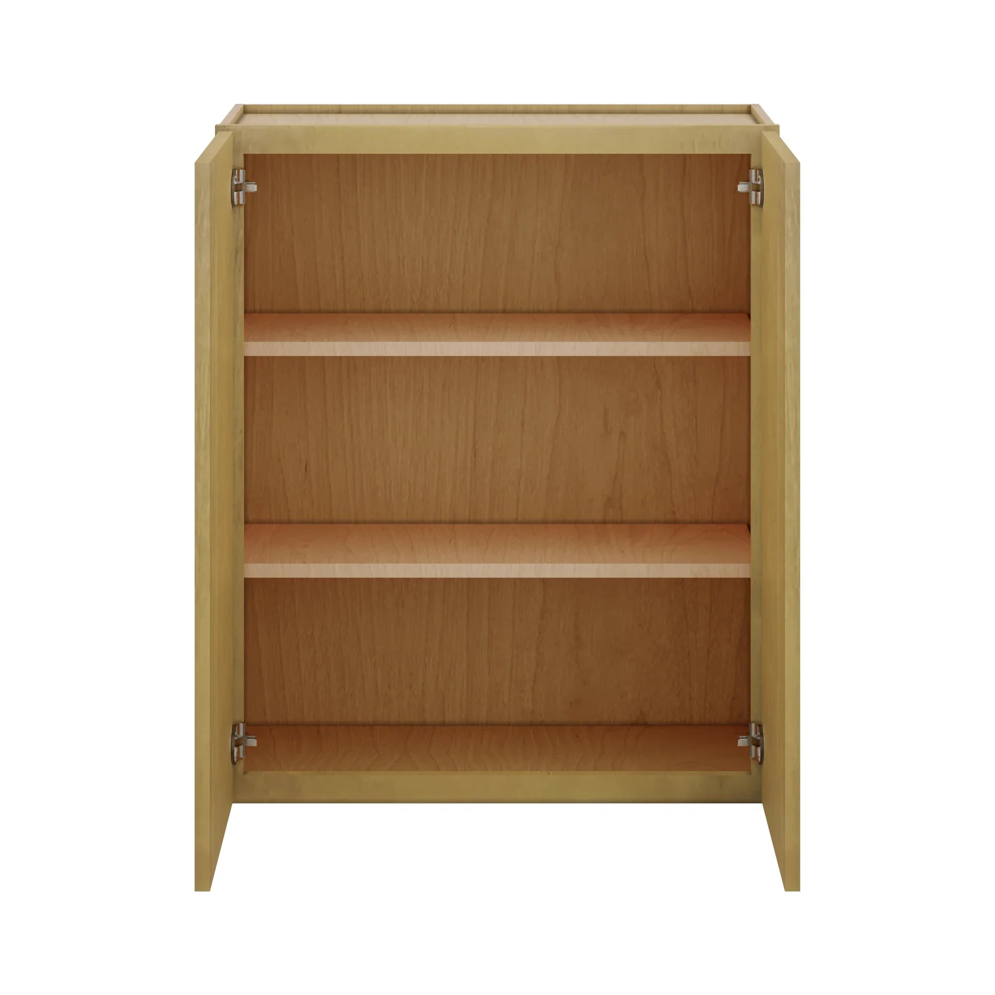 Modernform Cabinet Natural Shaker 30" W X 36" H X 12" D Double Door Wall Cabinet