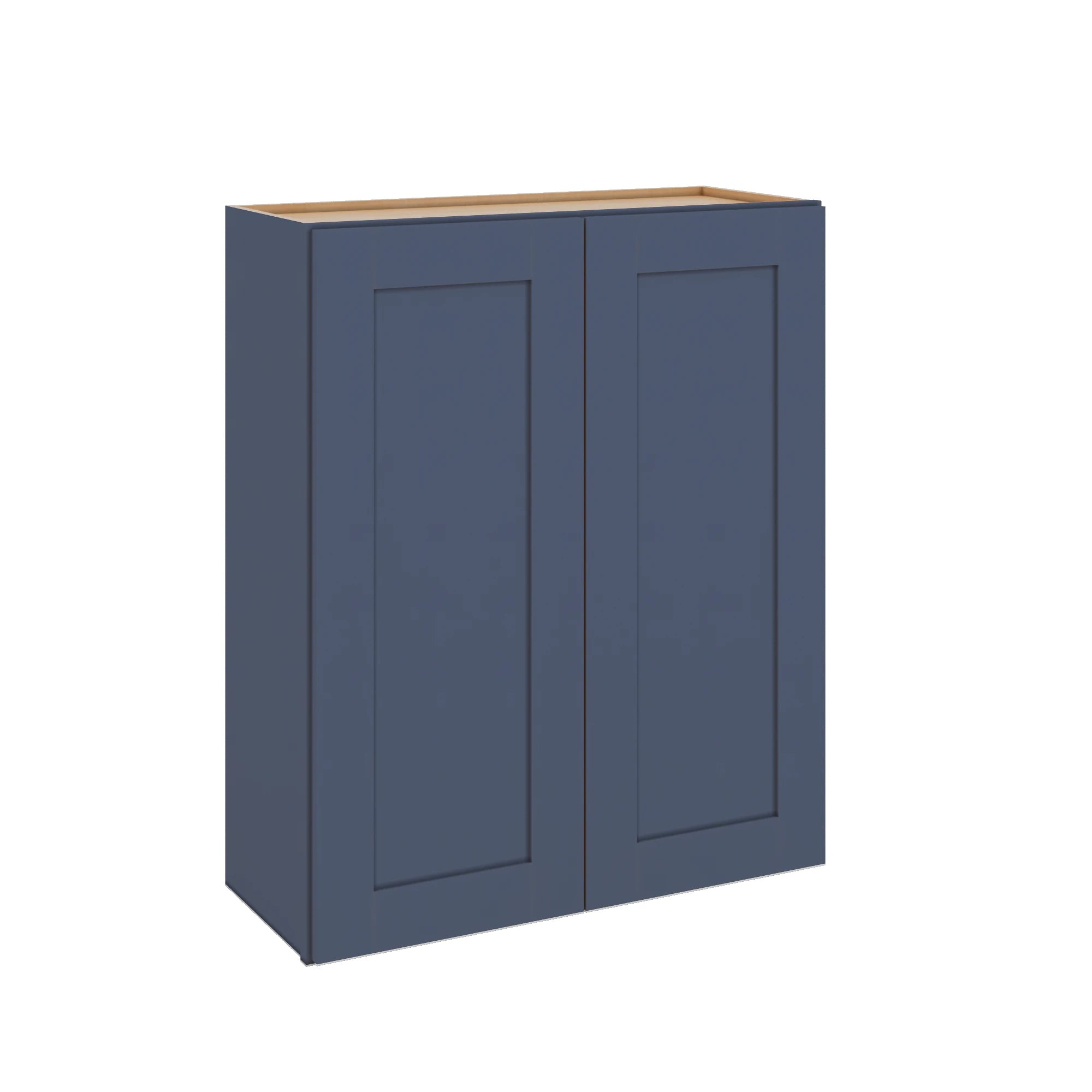 Modernform Cabinet Signature Blue 30" W X 36" H X 12" D Double Door Wall Cabinet
