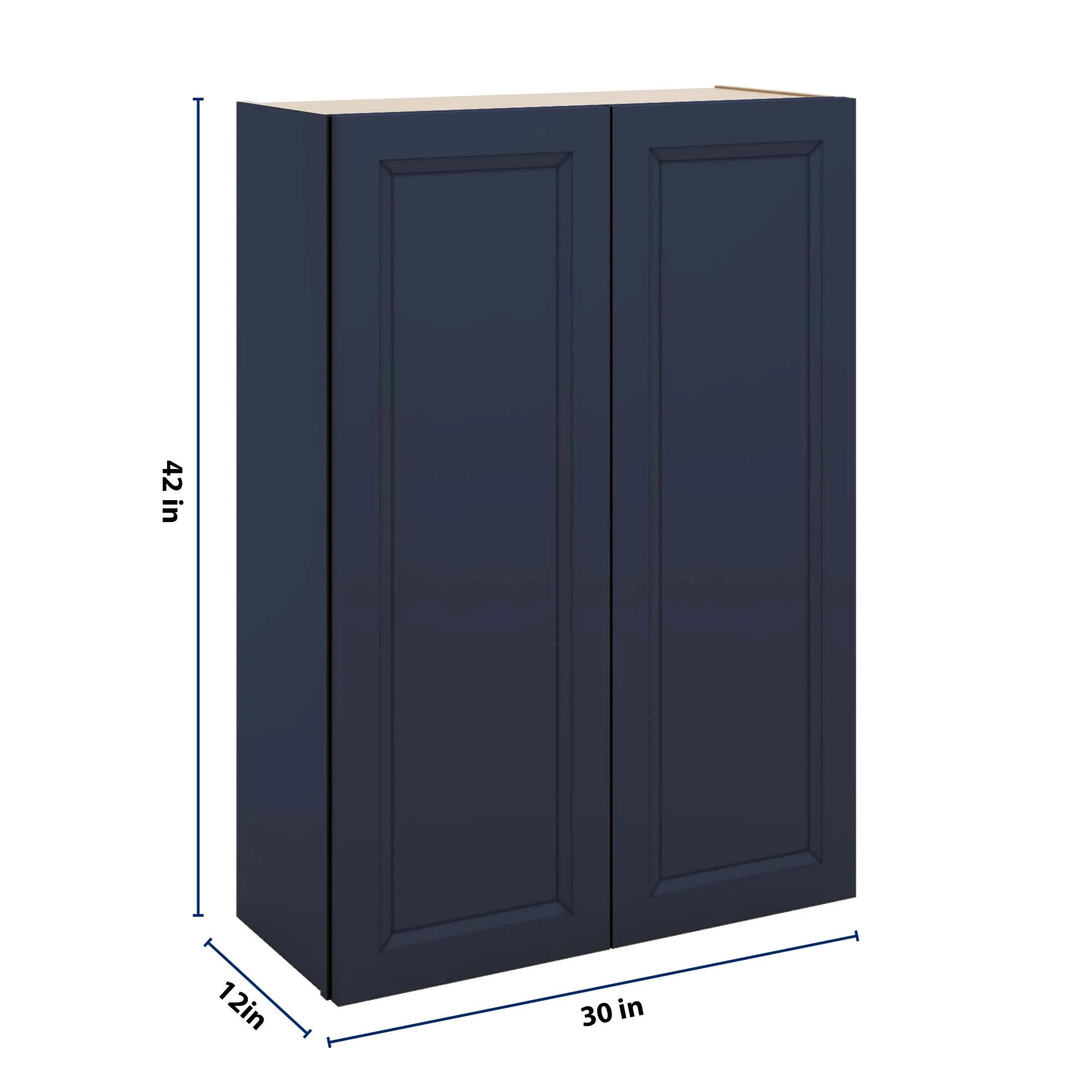 J&K Naval B7 Double Door Wall Cabinet - 30" W x 42" H