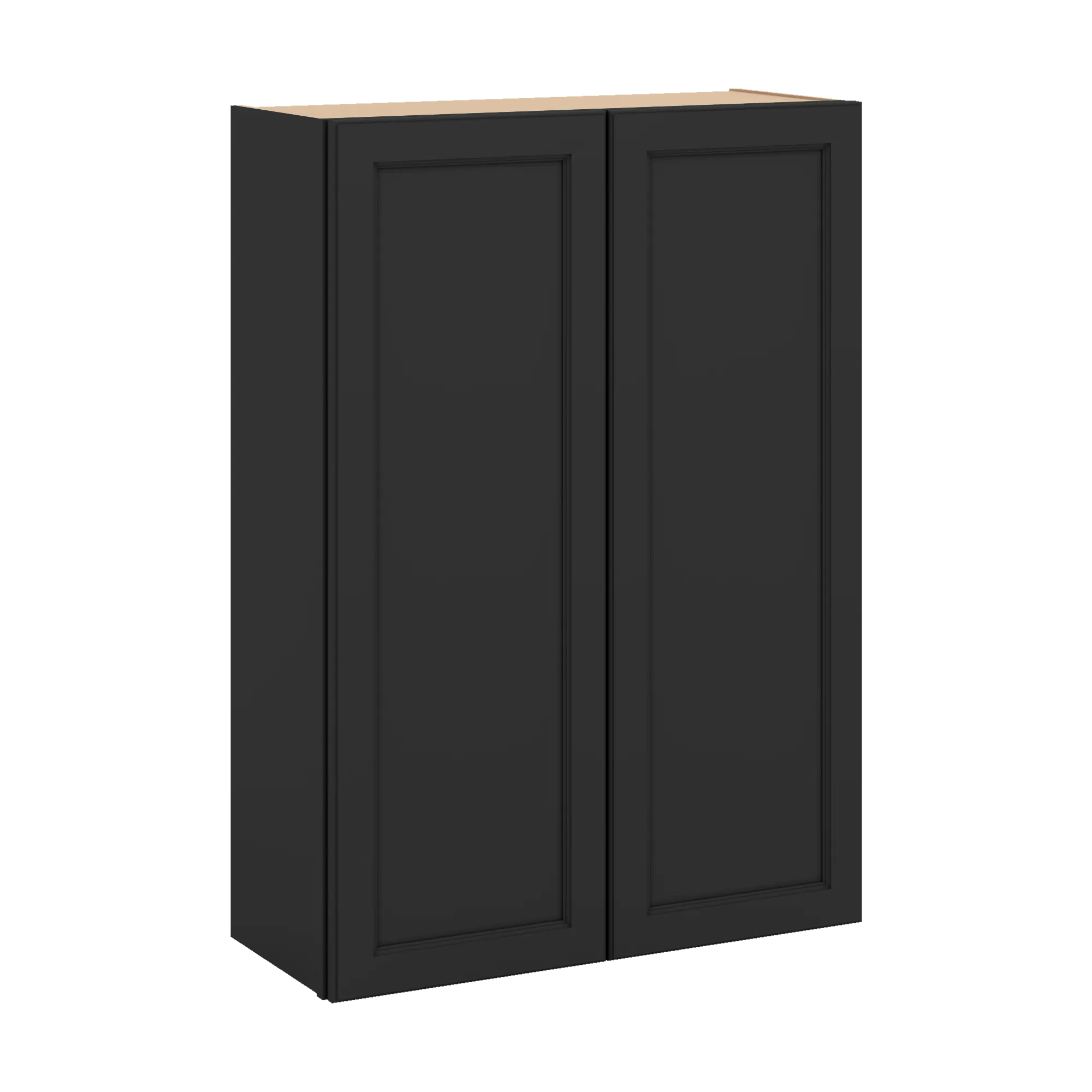 J&K Charcoal E2 Double Door Wall Cabinet - 30" W x 42" H