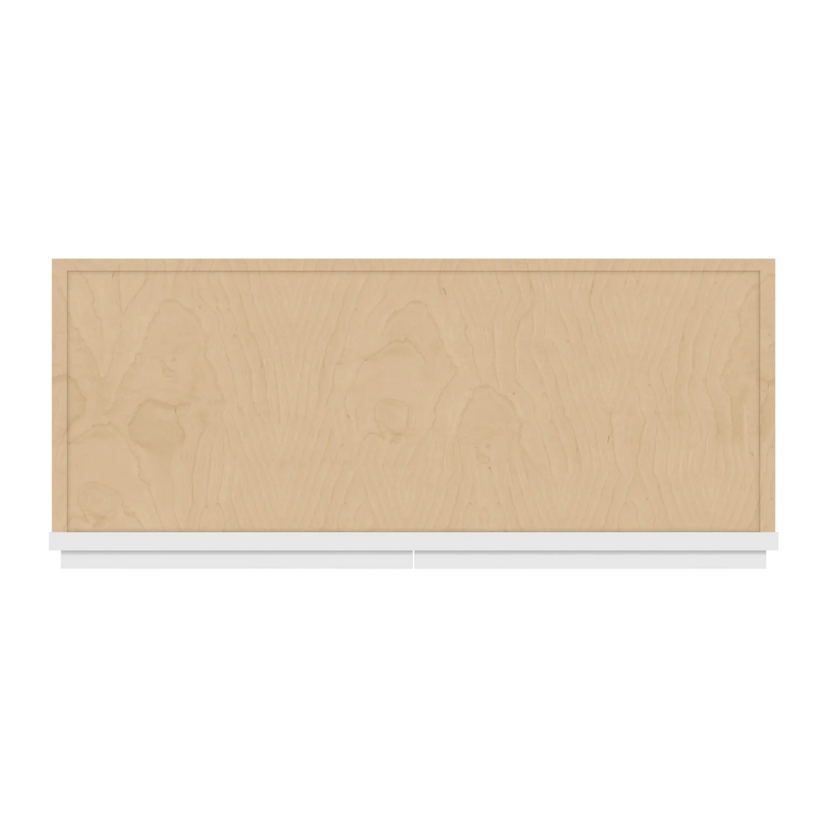 cnc luxor white 30 w x 42 h double door wall cabinet