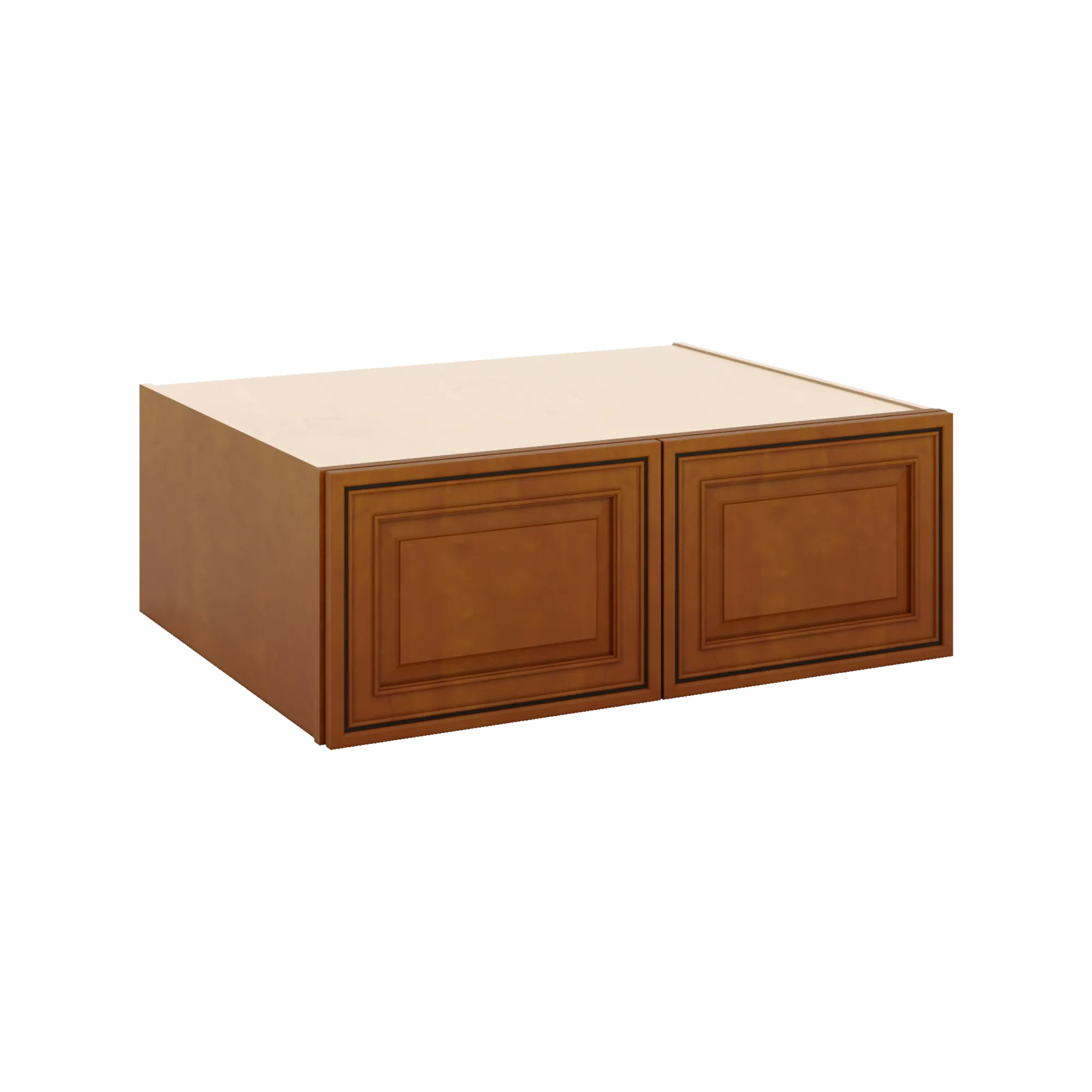 j-k-mocha-glazed-k10-refrigerator-wall-cabinet-33-w-x-12-h-x-27-d