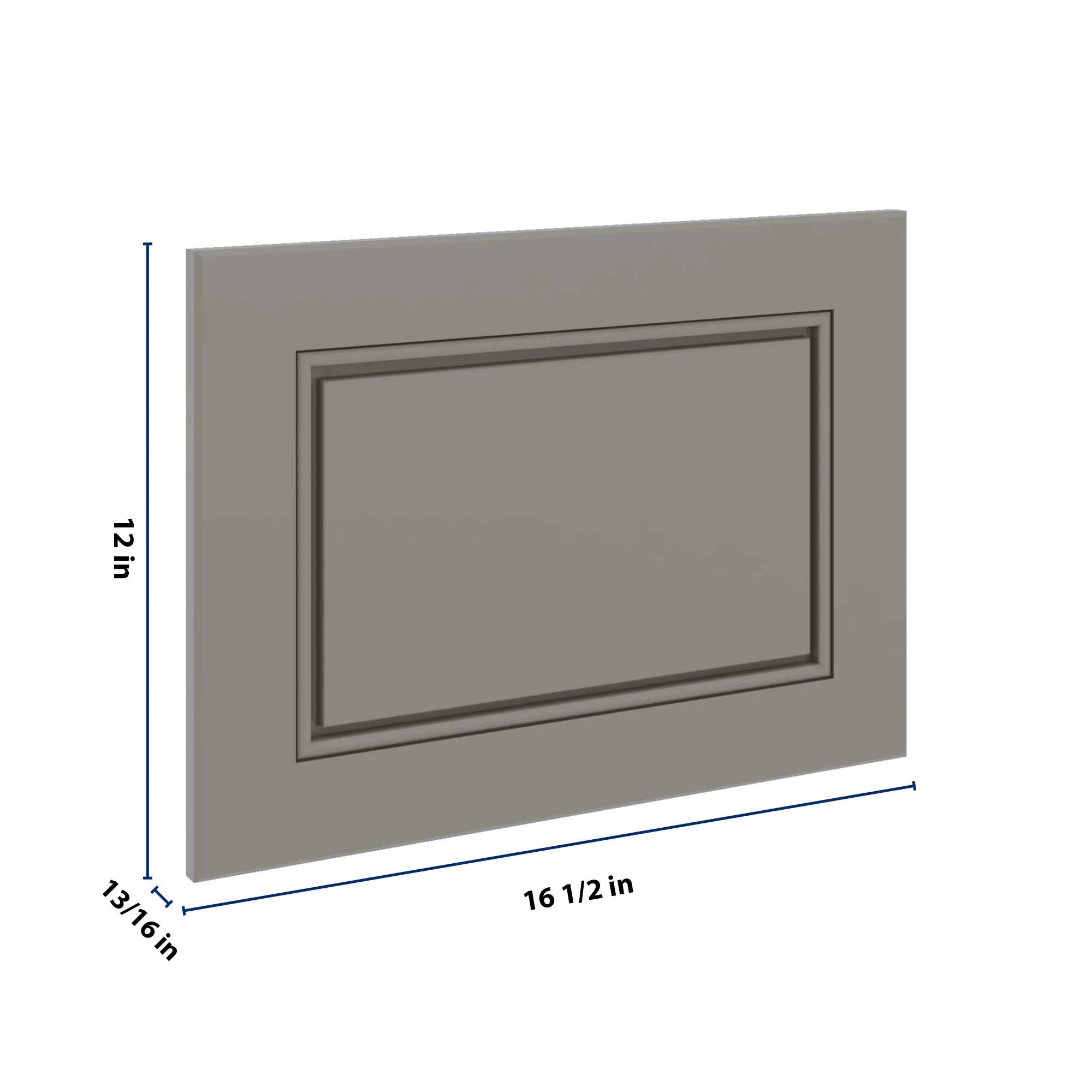 J&K Greige K3 Dummy Door Panel 16 1/2" W x 12" H