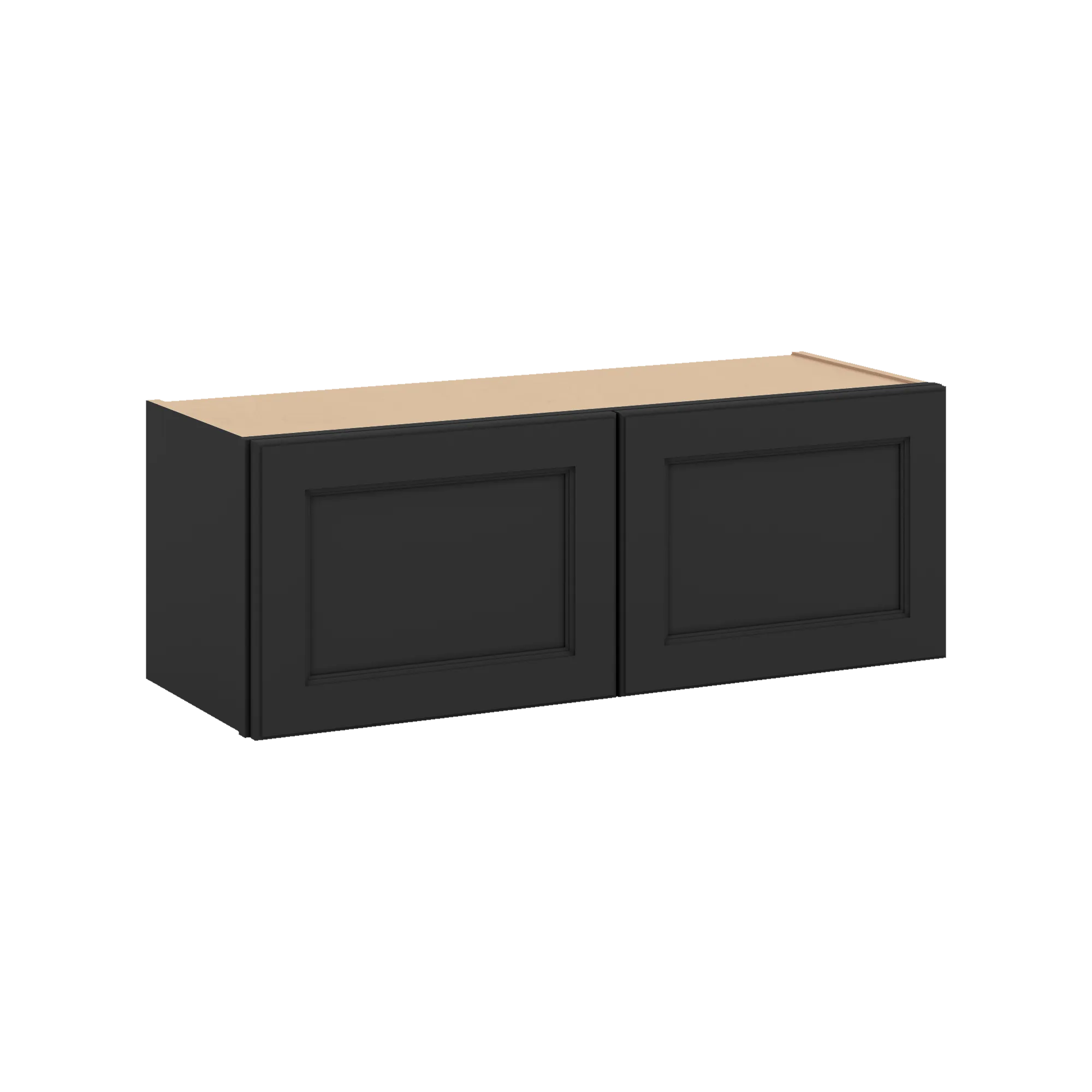 J&K Charcoal E2 Double Door Wall Cabinet - 33" W x 12" H